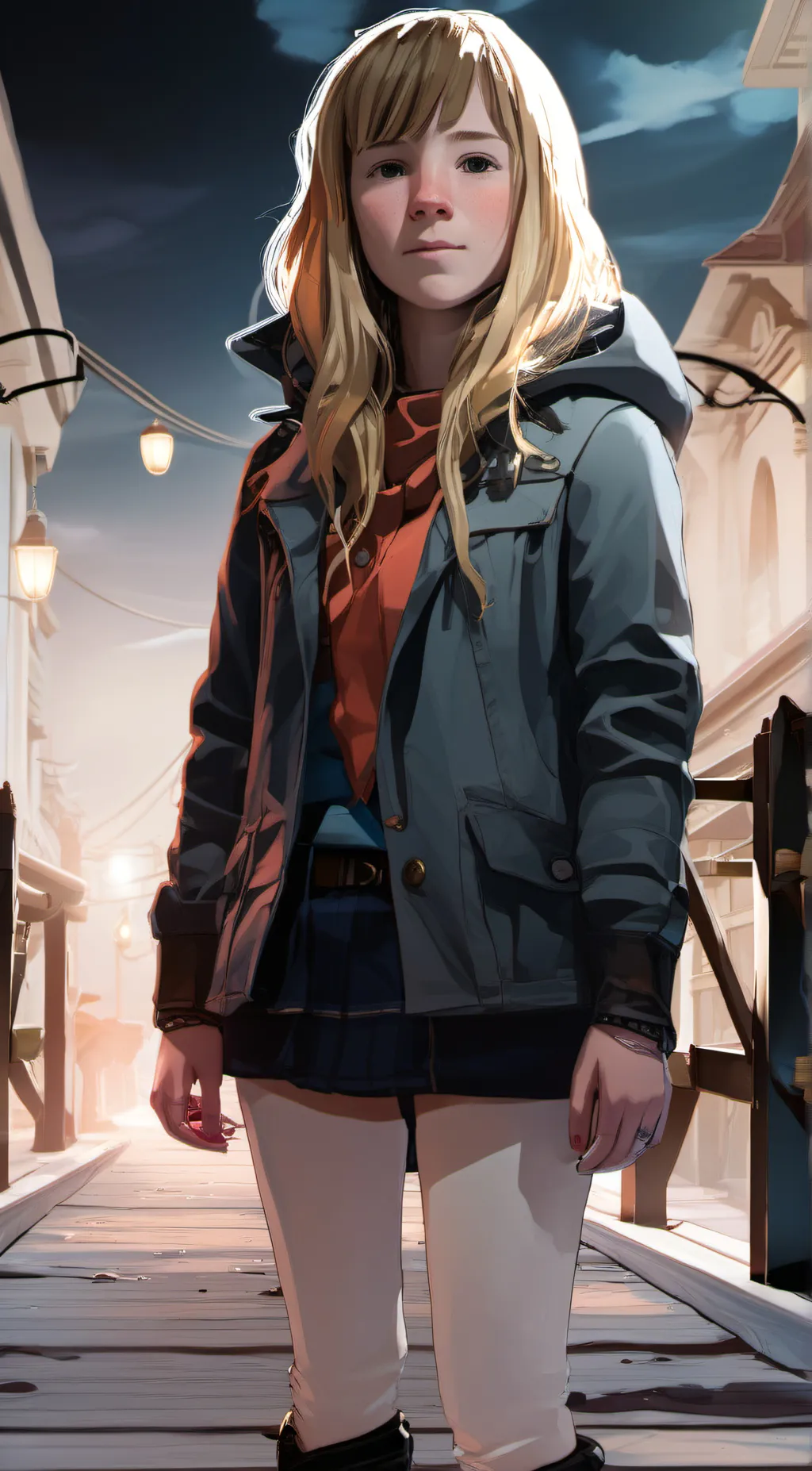 ai character: Lily background
