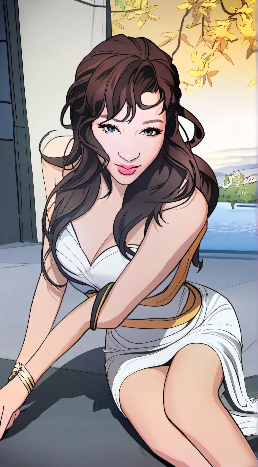 ai character: lilly background