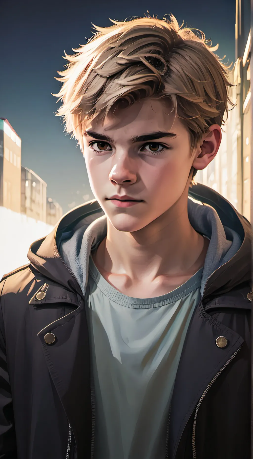 ai character: Newt background