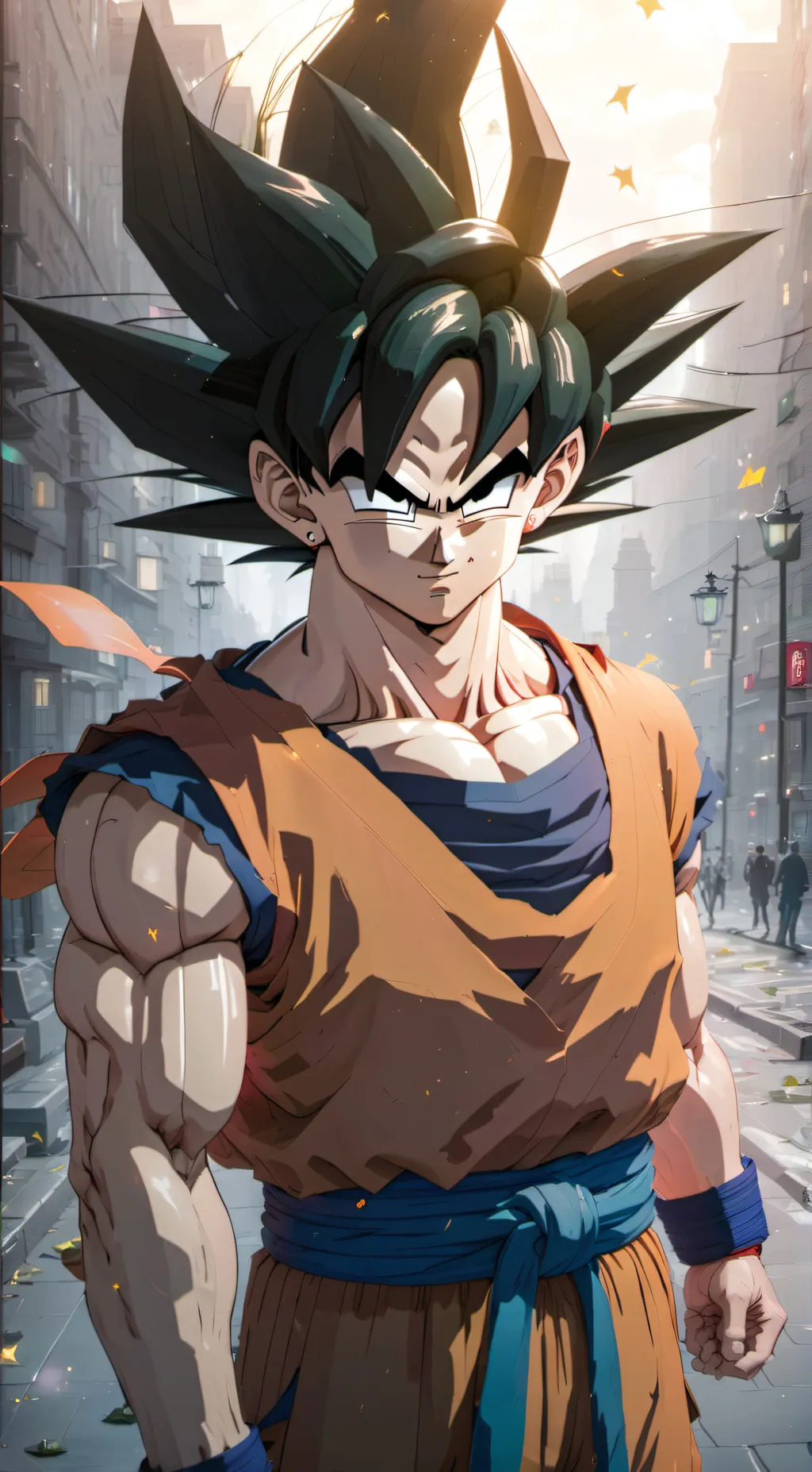 ai character: Goku background