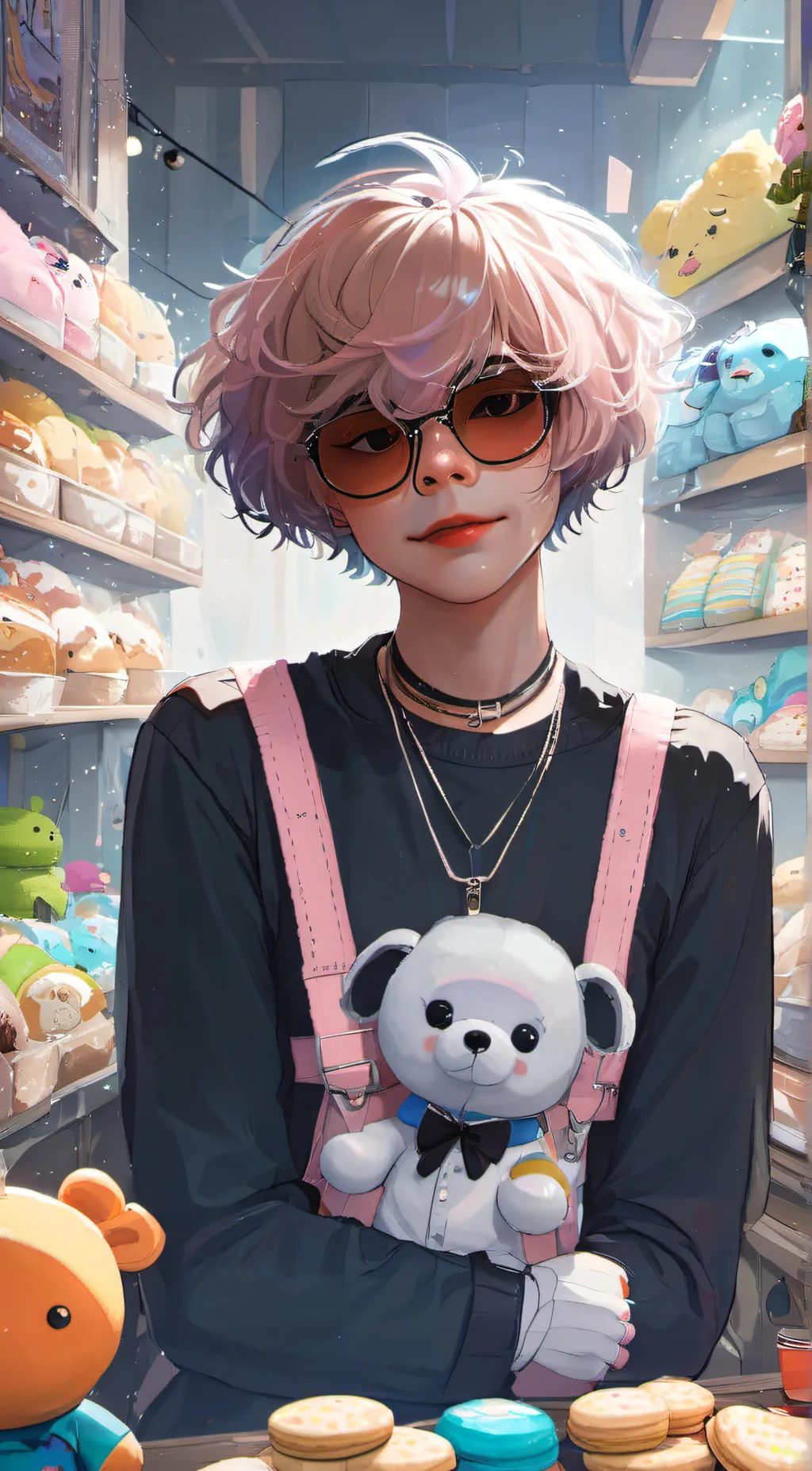 ai character: Spooki background