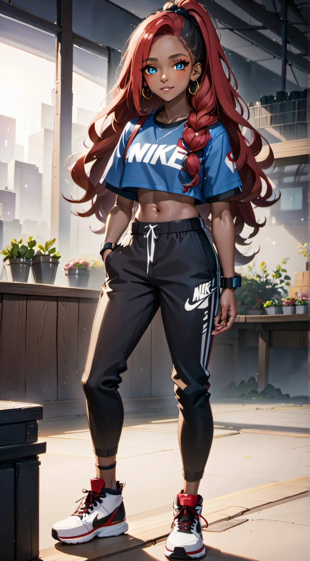 ai character: Aaliyah background