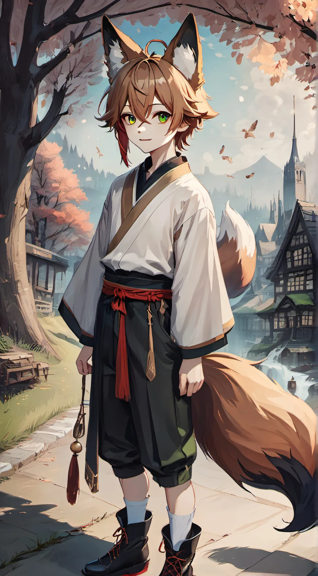 ai character: oxy background