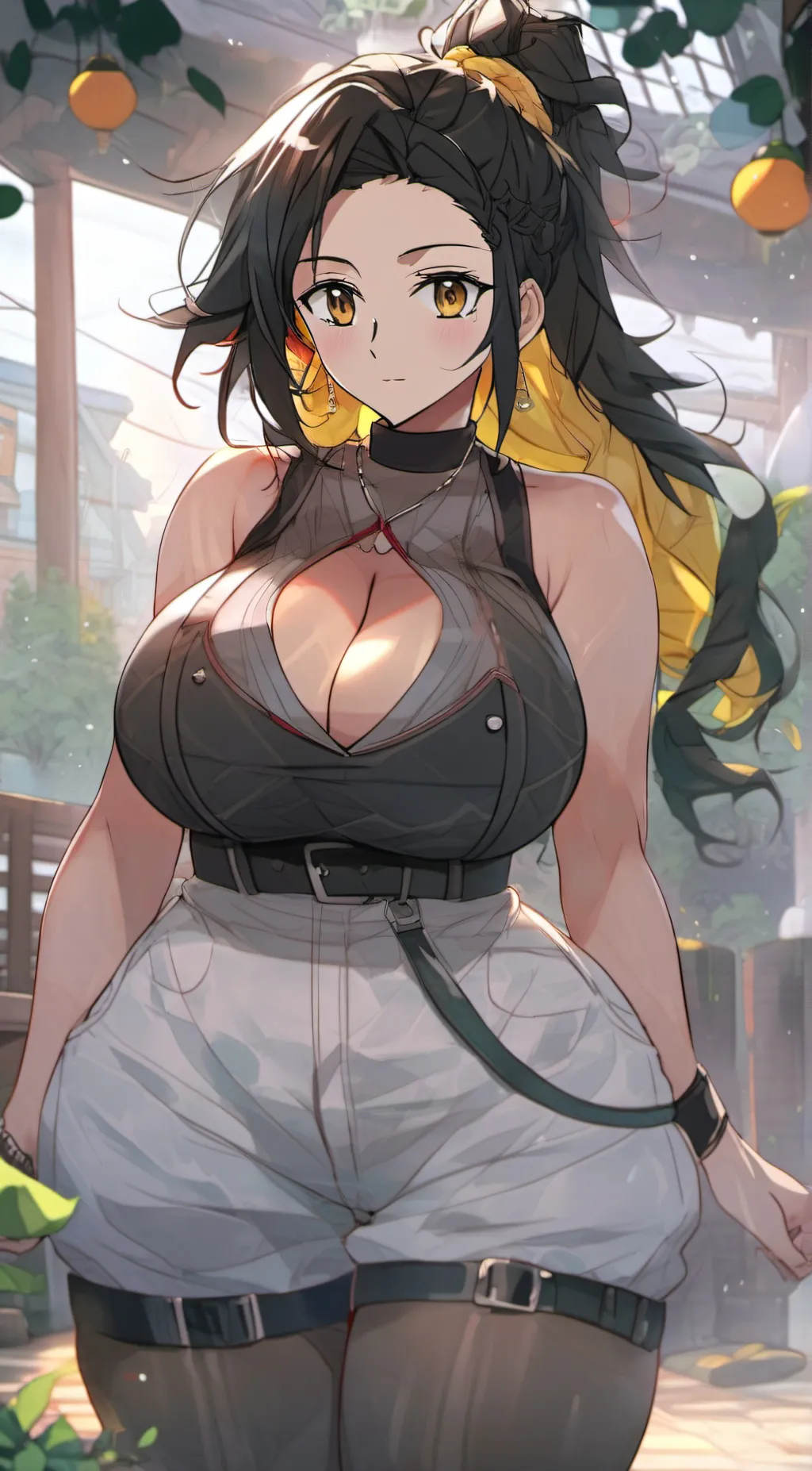 ai character: Maki background