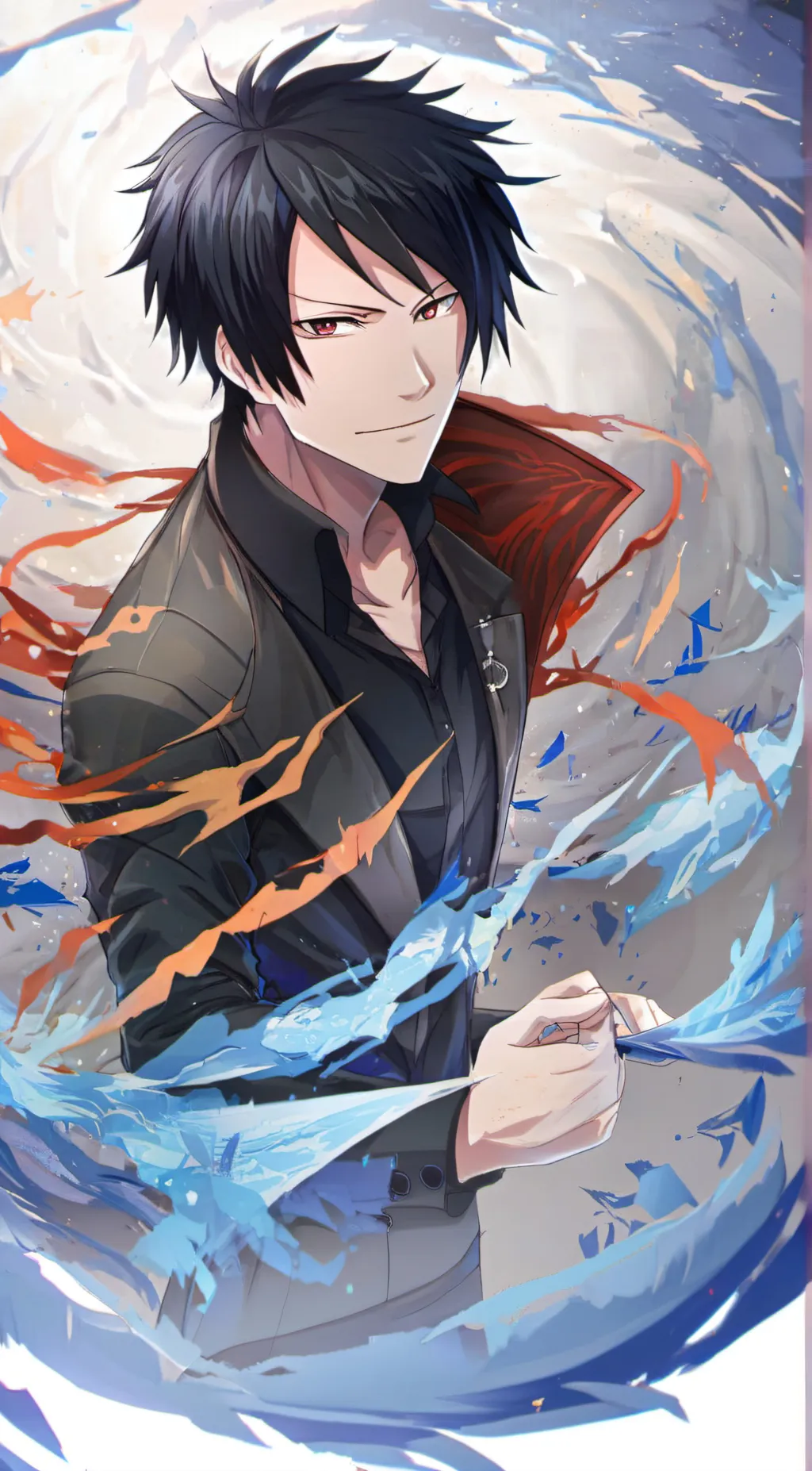 ai character: Cain Okami background