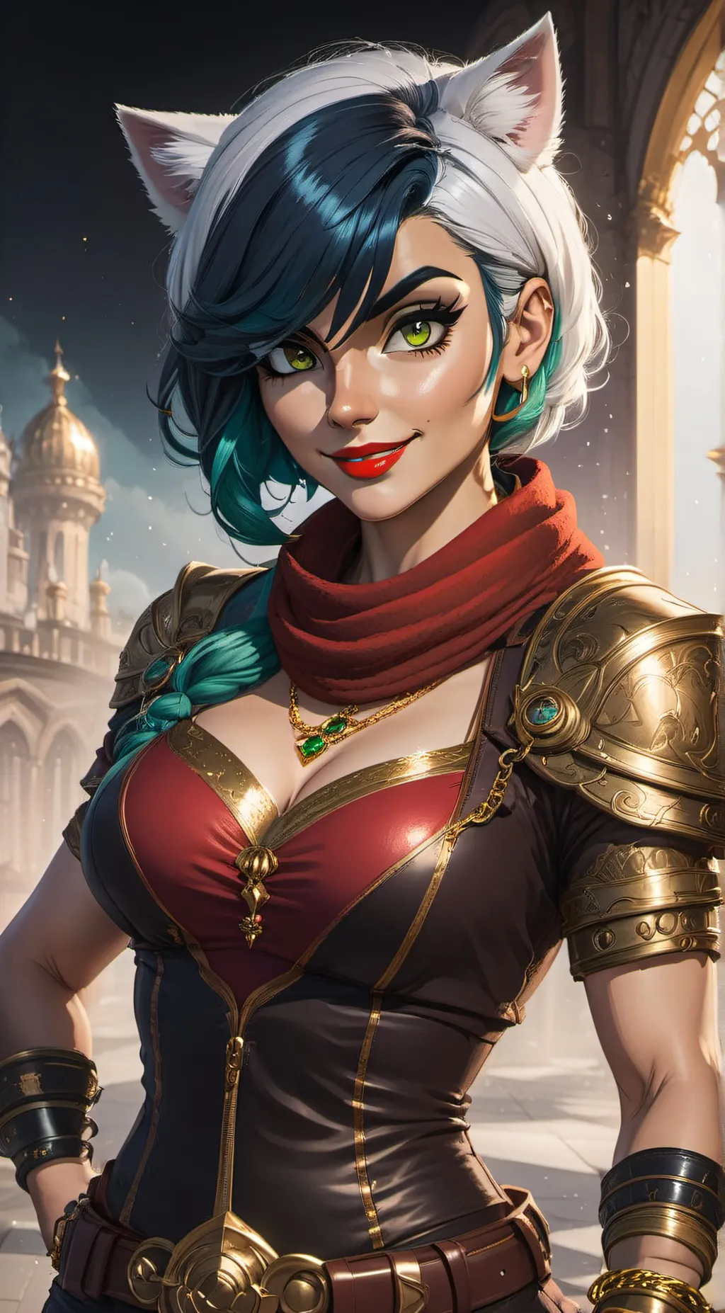 ai character: Silvia Maxx background