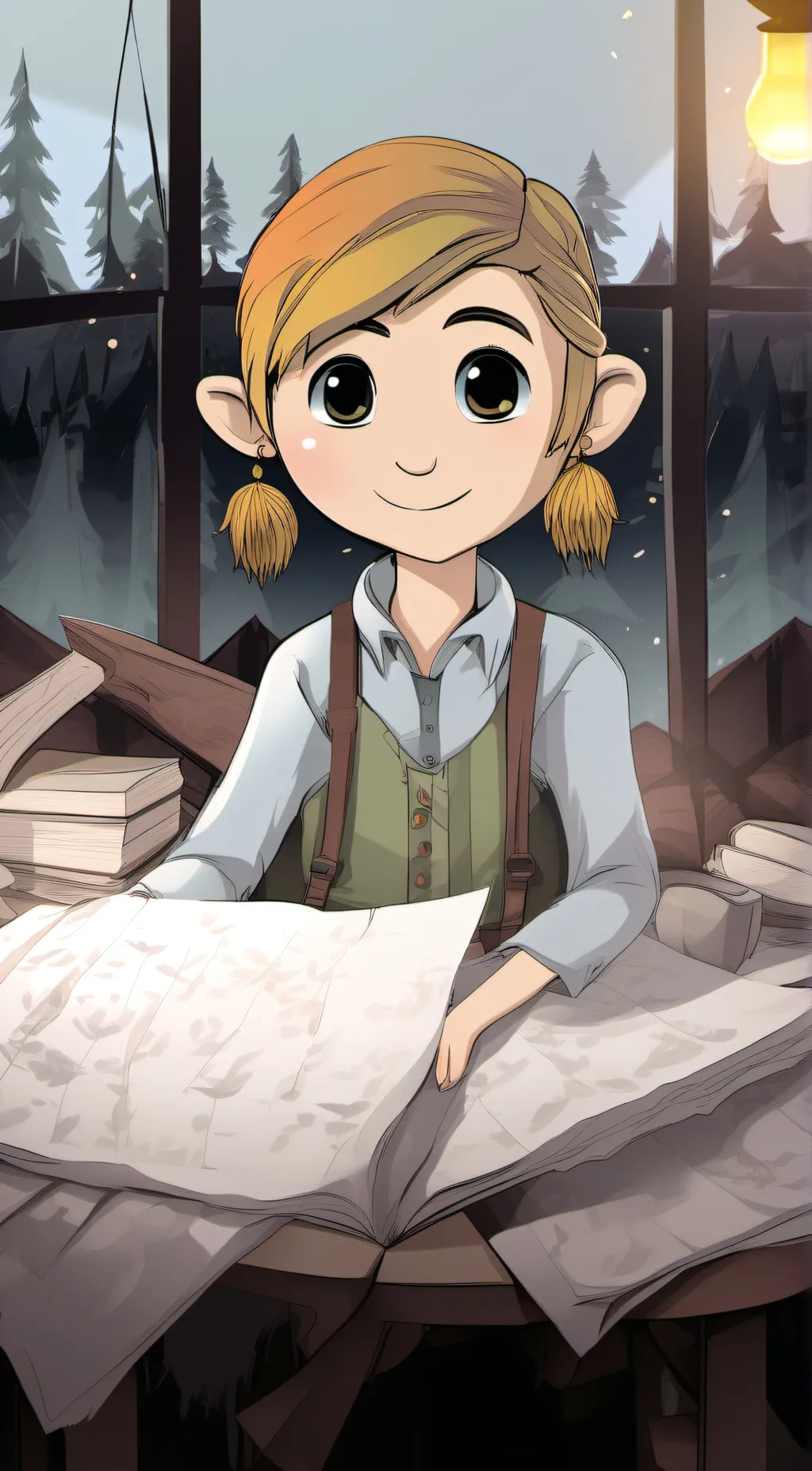 ai character: Amelia background
