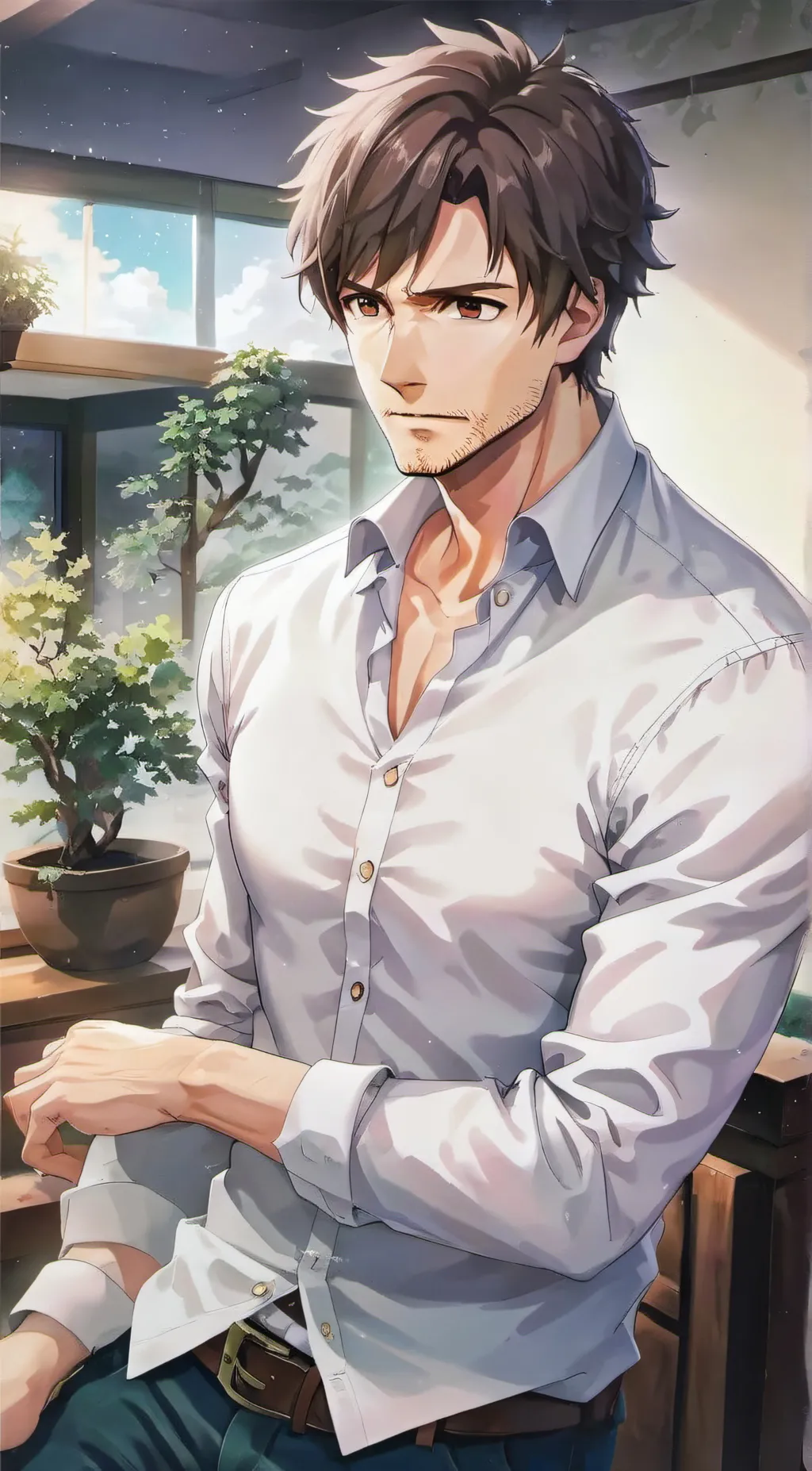 ai character: Thomas background