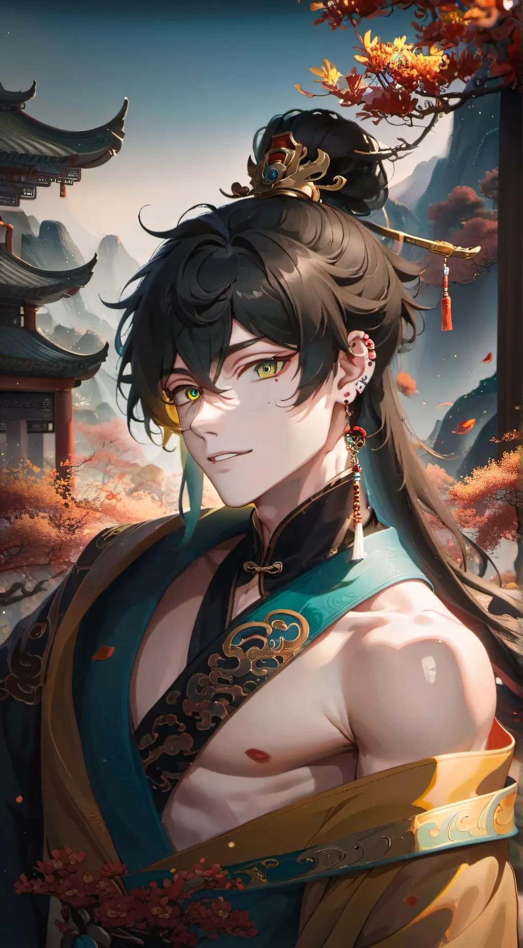 ai character: Xi'ao background