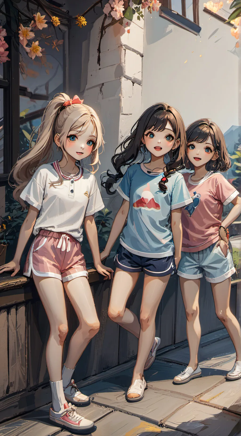 ai character: Emma  background