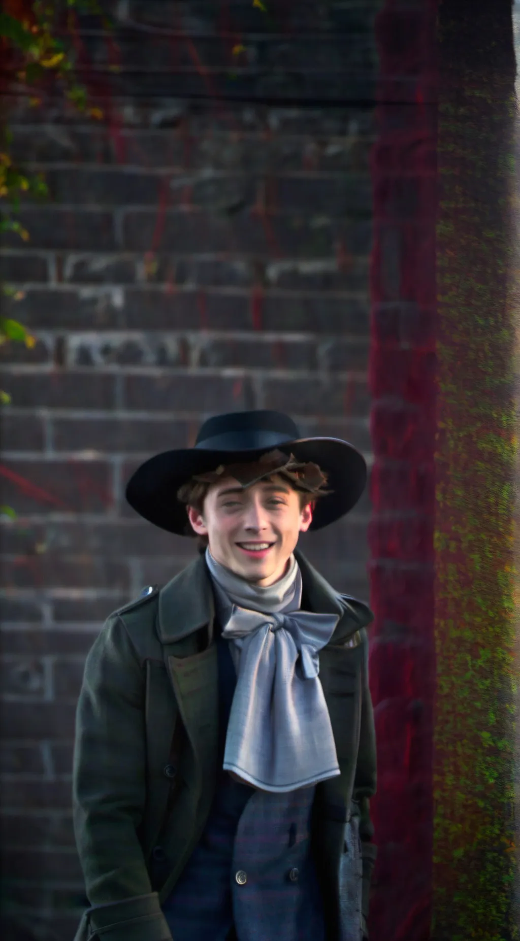 ai character: Wonka background