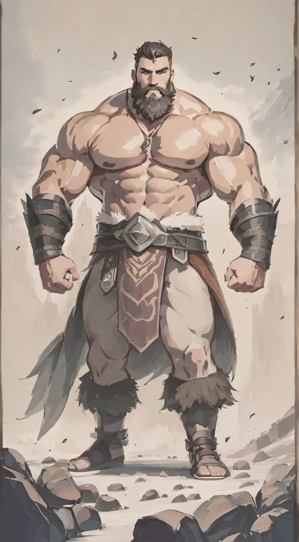 ai character: Goliath background