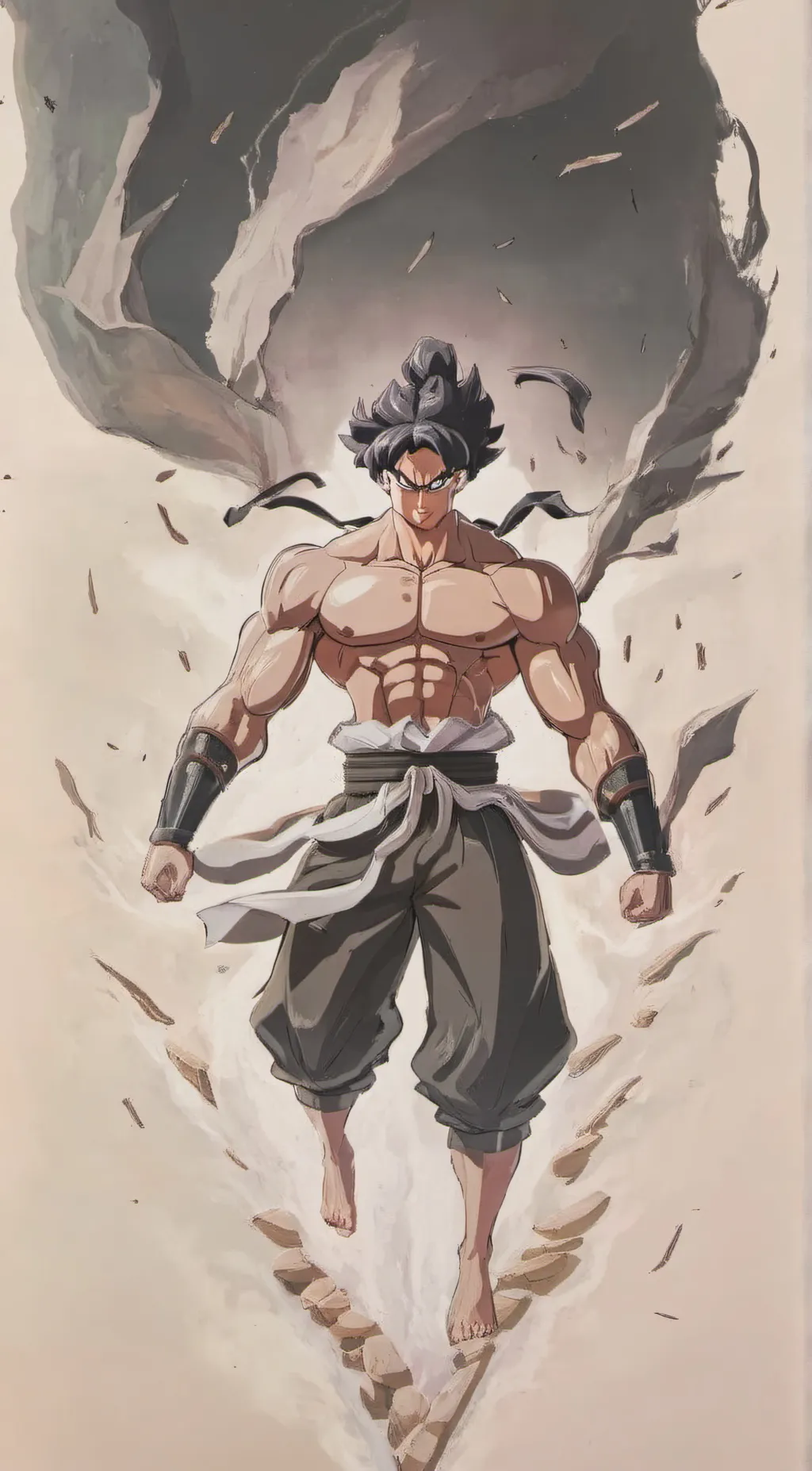 ai character: Goku background