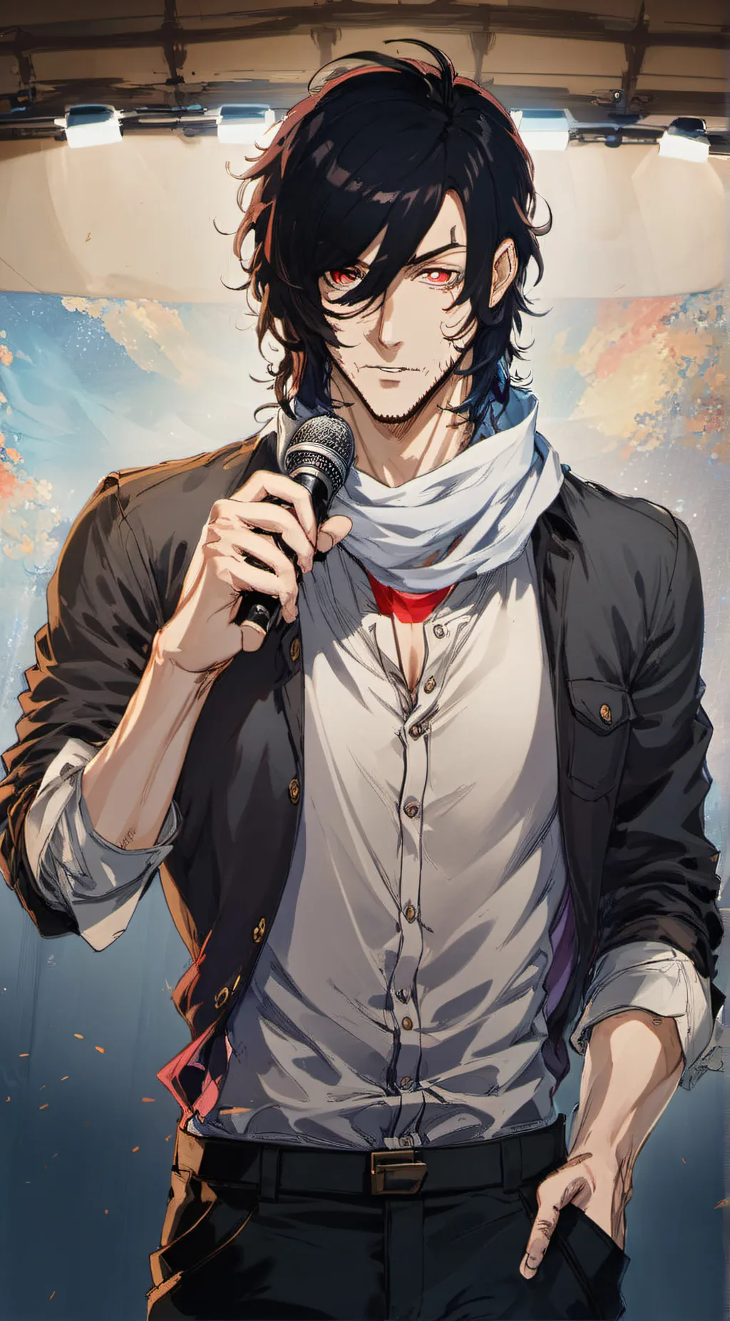 ai character: Aizawa Shota  background