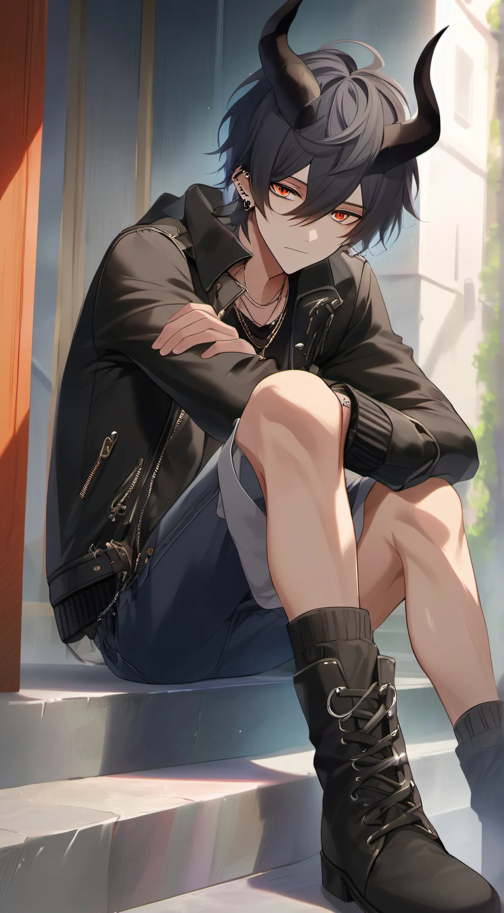 ai character: Zack background