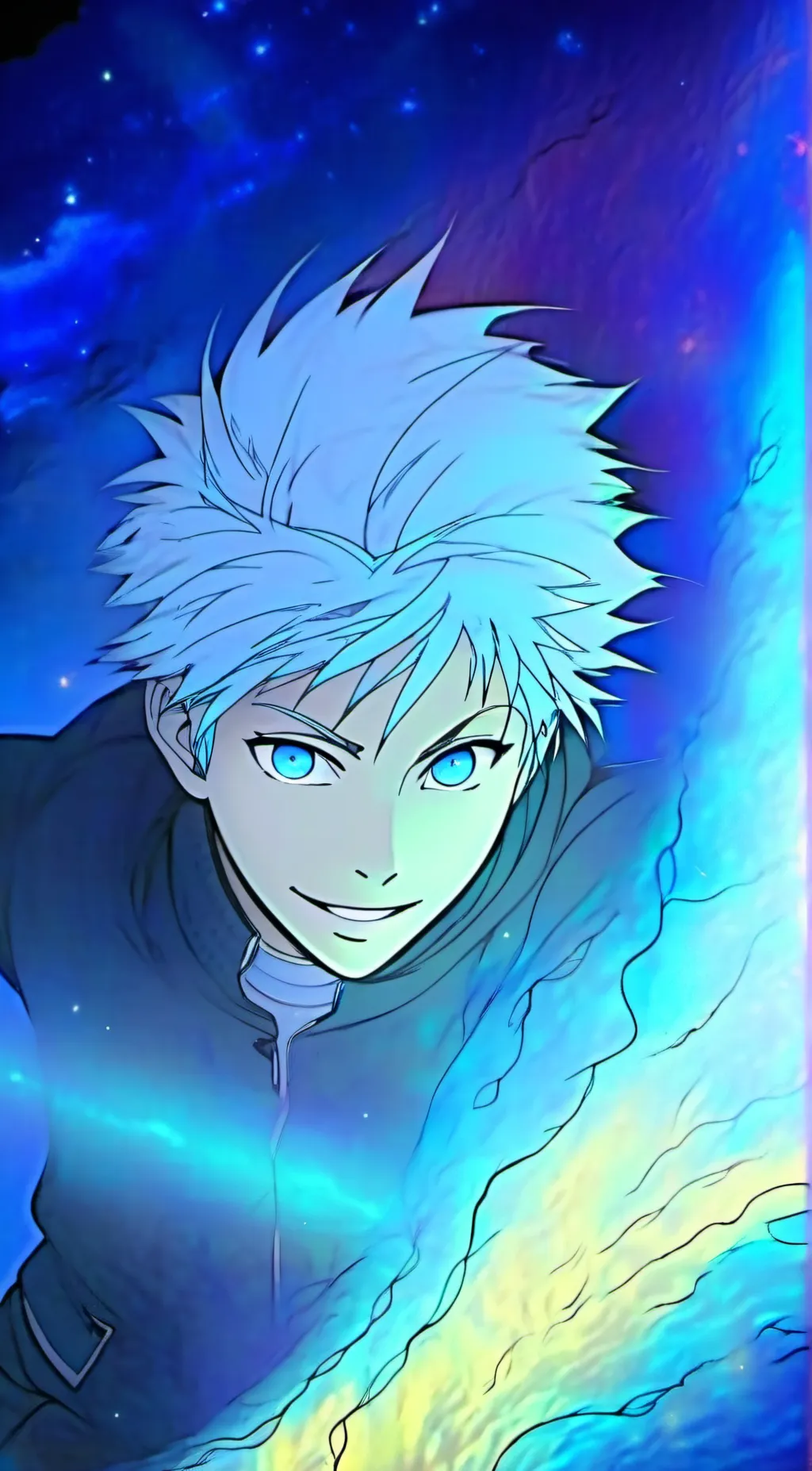 ai character: Gojo Satoru background