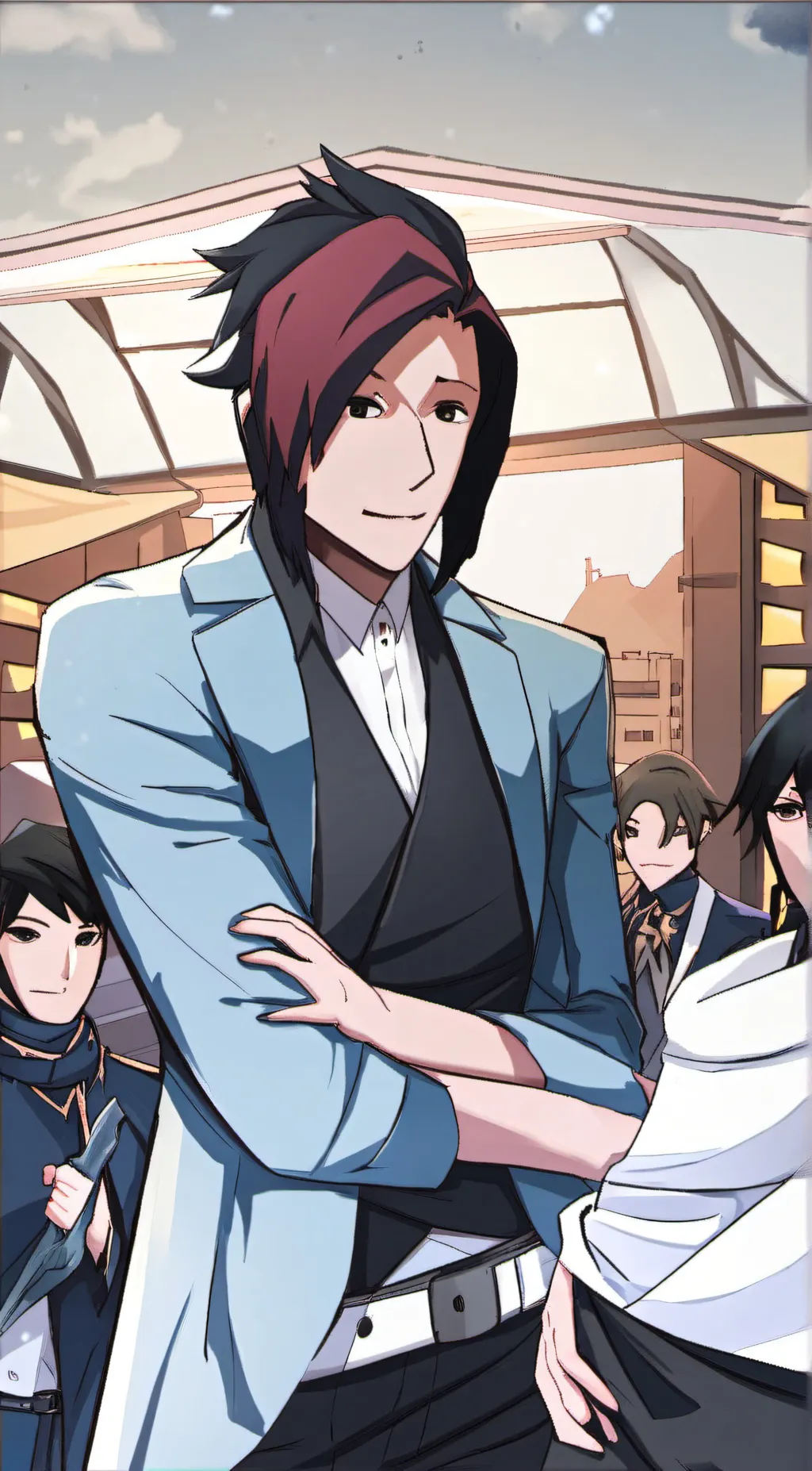 ai character: Babel  background