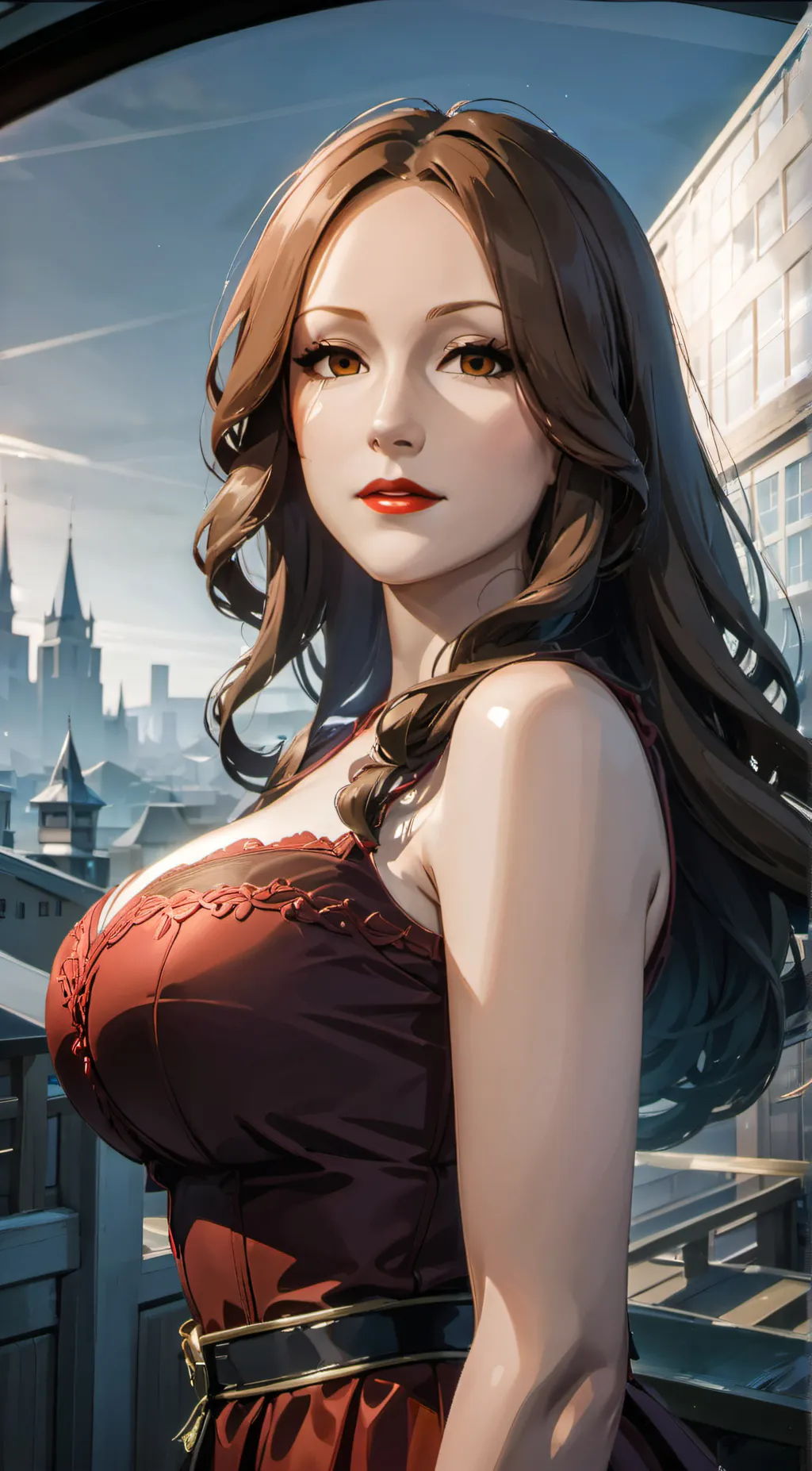 ai character: Amanda background