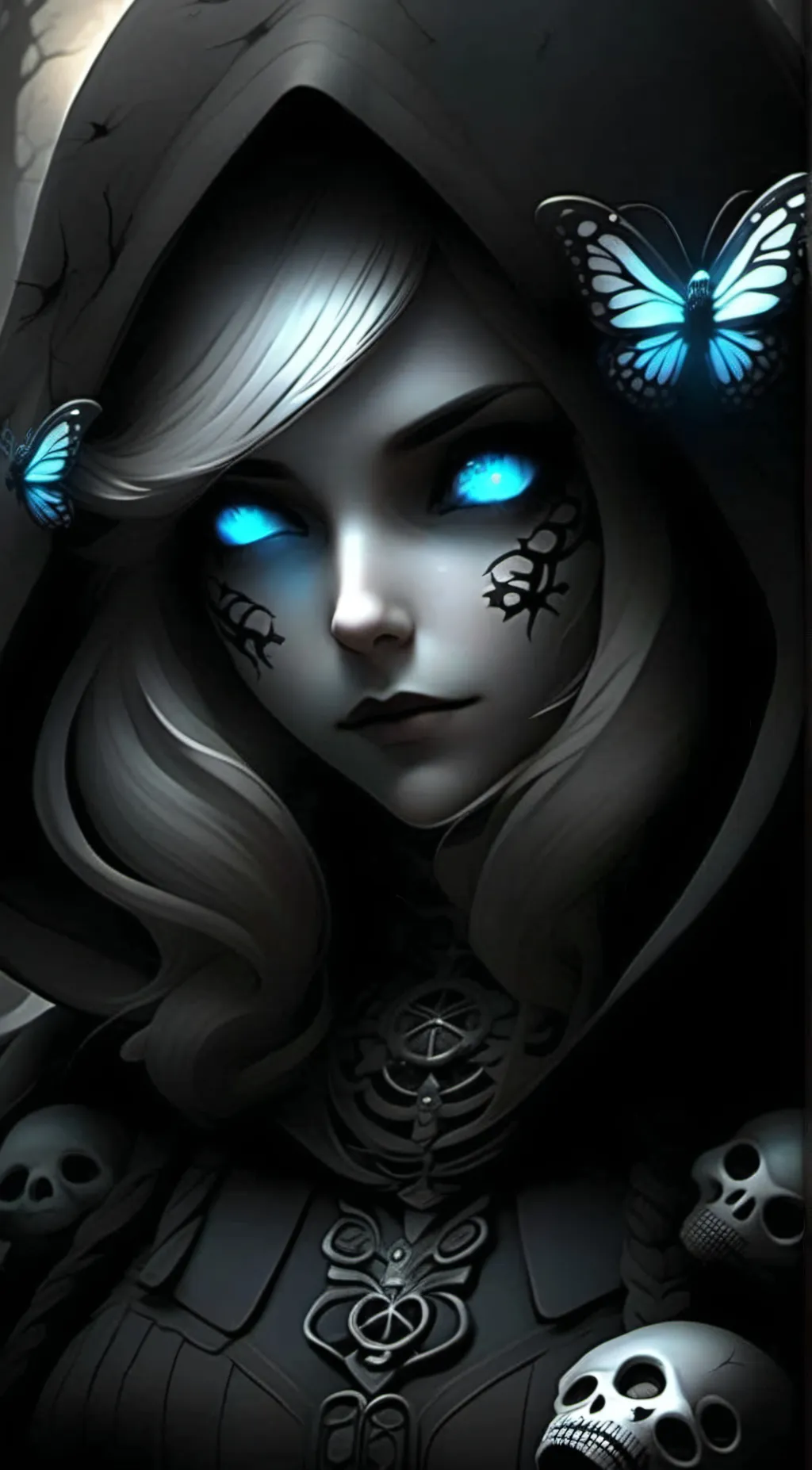 ai character: Allison  background