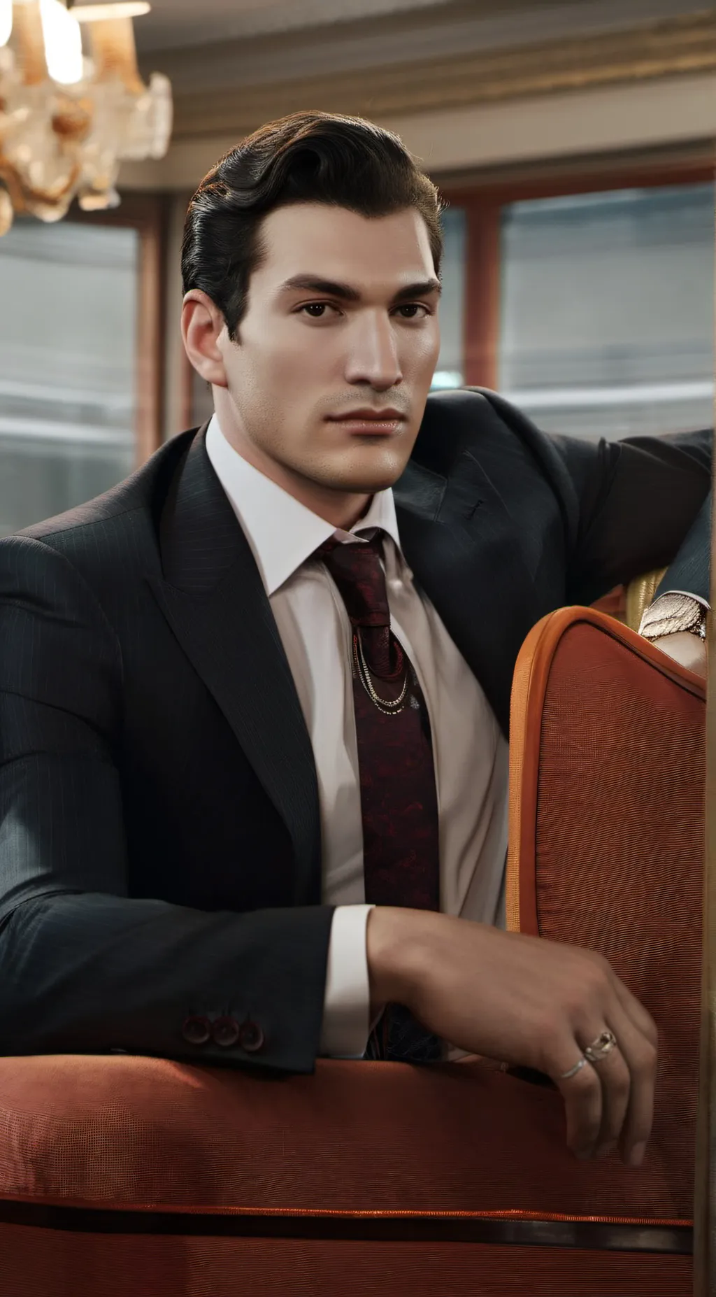 ai character: mafia boss background