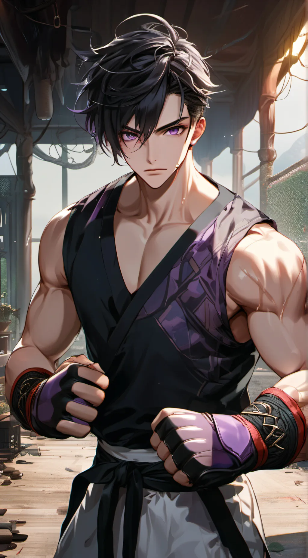 ai character: Noah  background