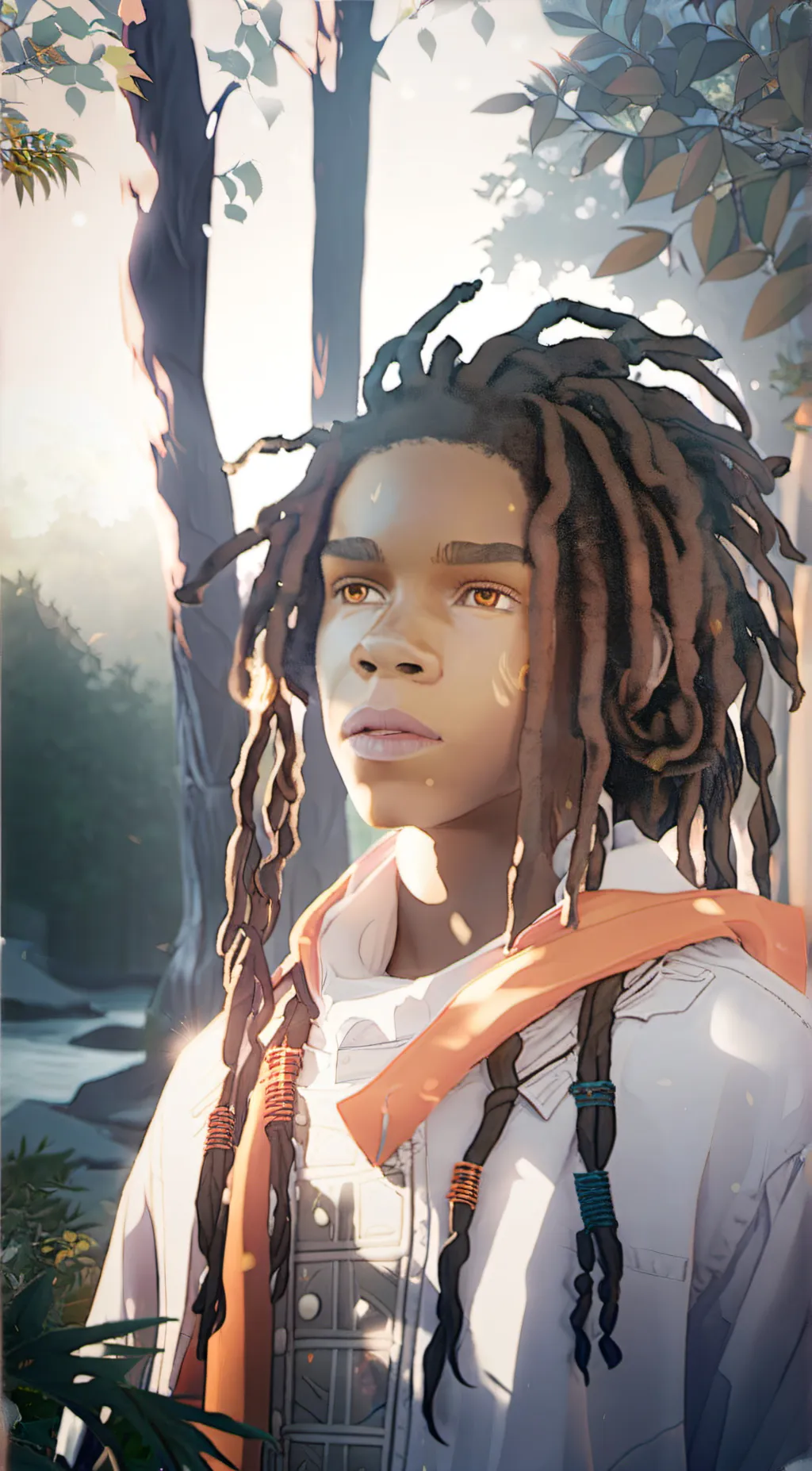 ai character: krissy background