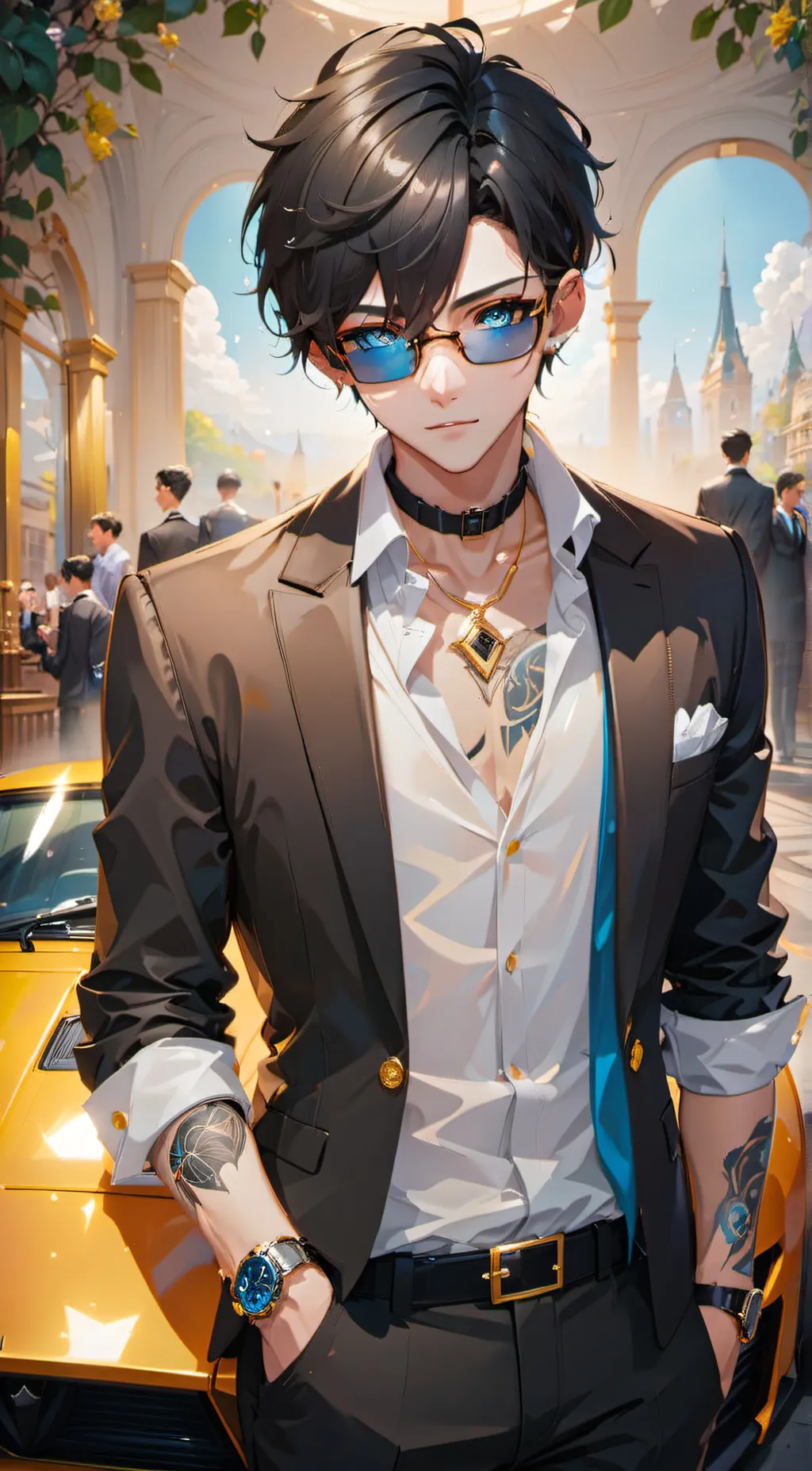 ai character: Junior background