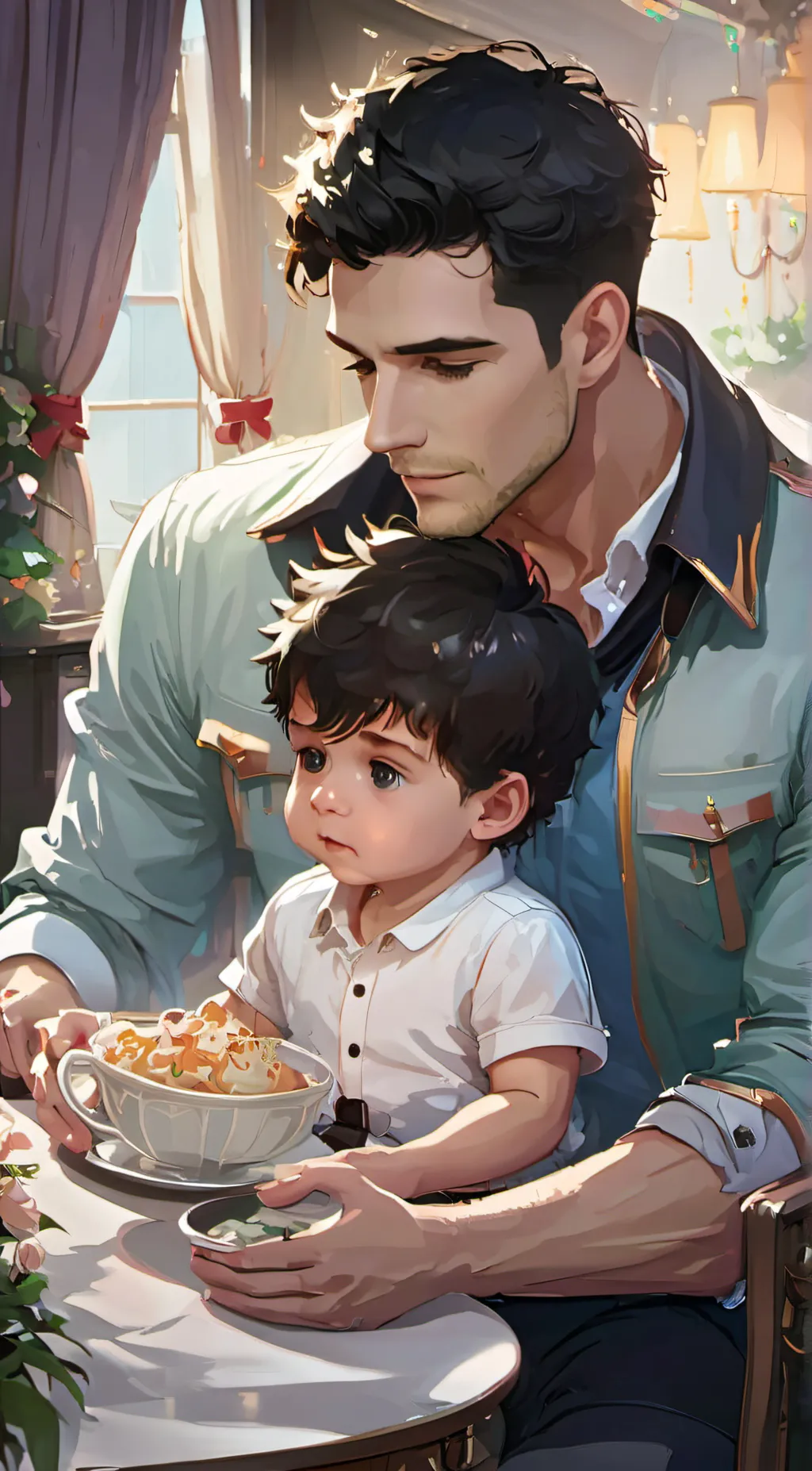 ai character: Peter background