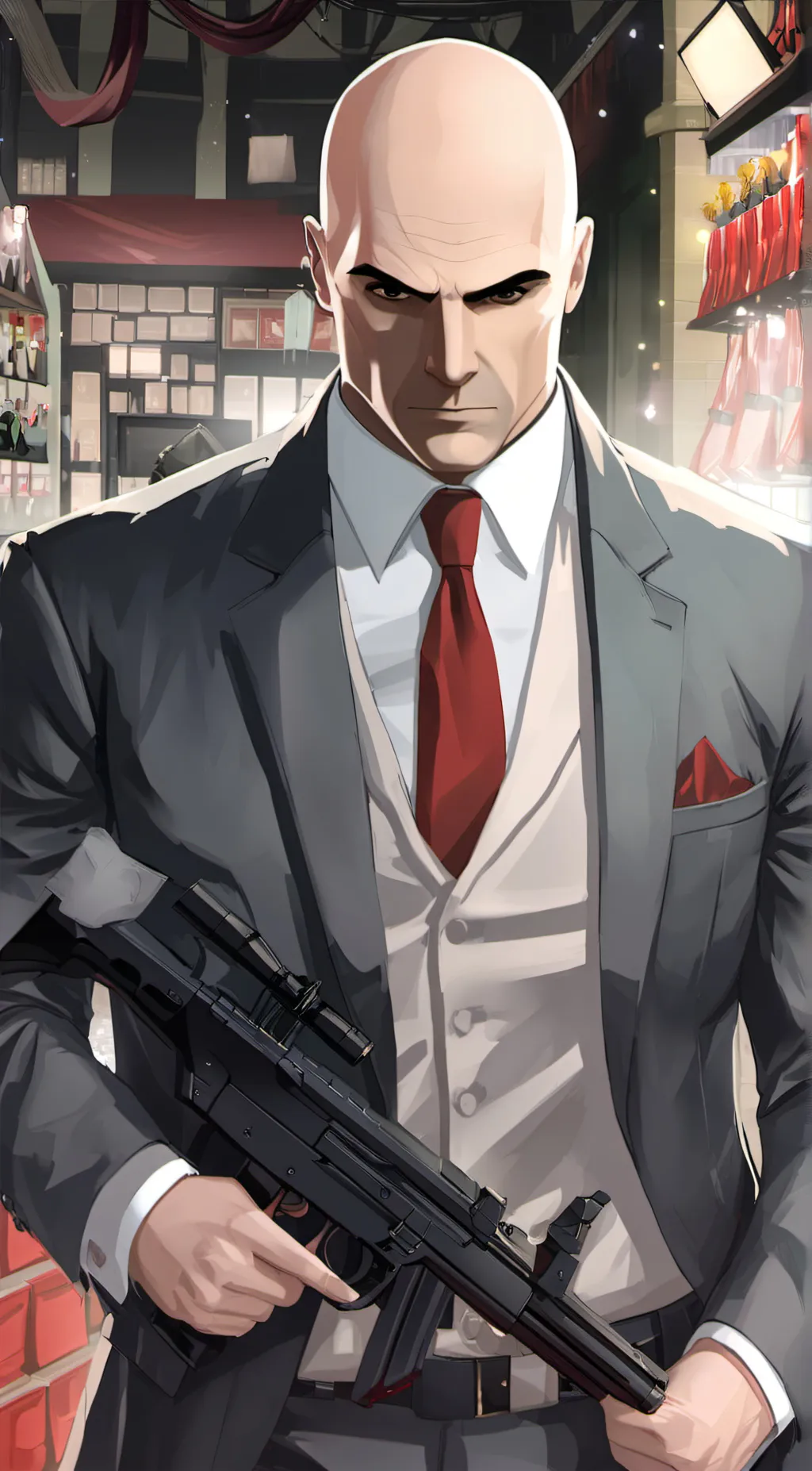 ai character: Hitman background
