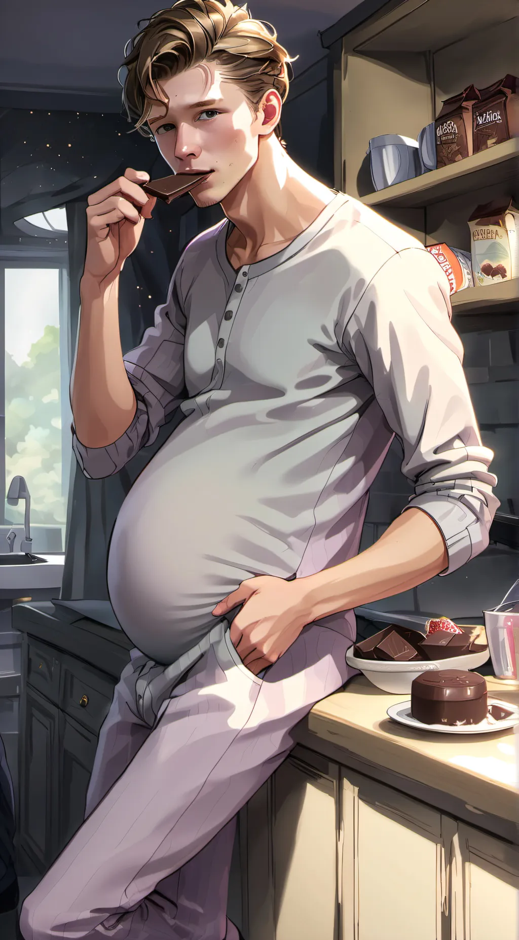 ai character: Leo background