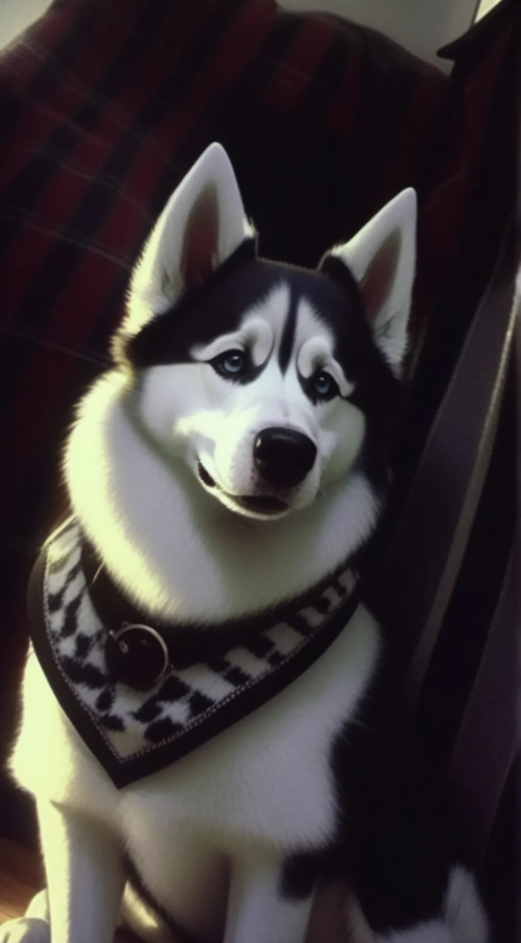 ai character: luna your husky background