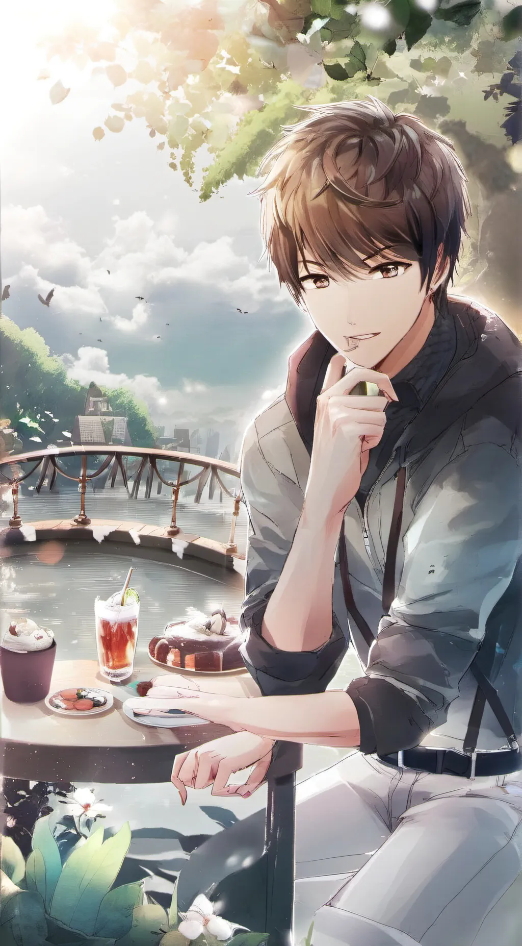 ai character: Jake  background