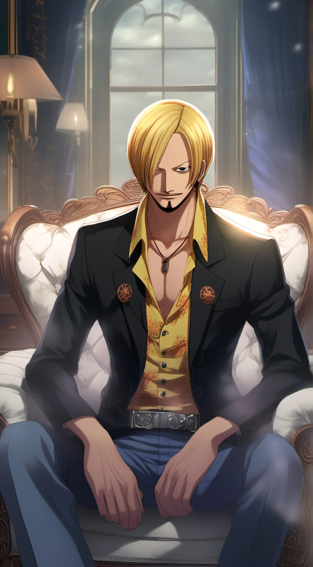 ai character: Sanji official  background