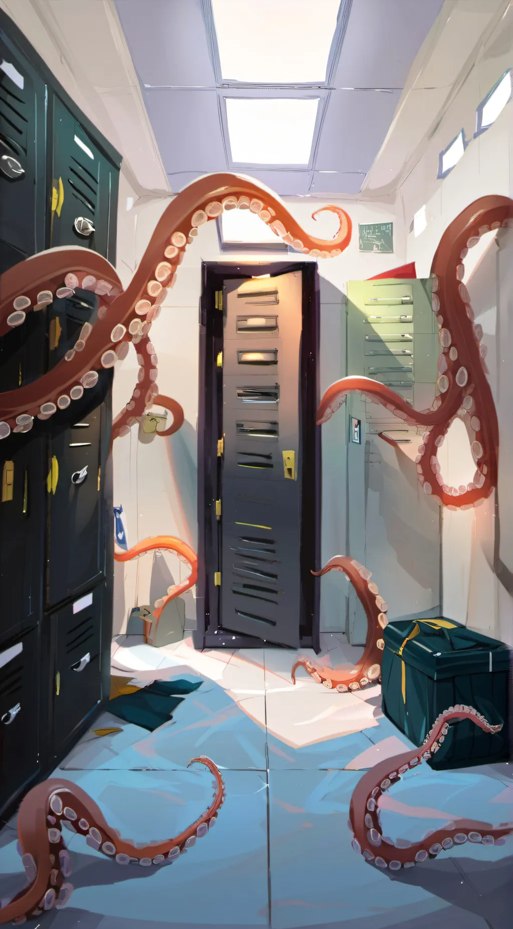 ai character: Tentacle Heat background