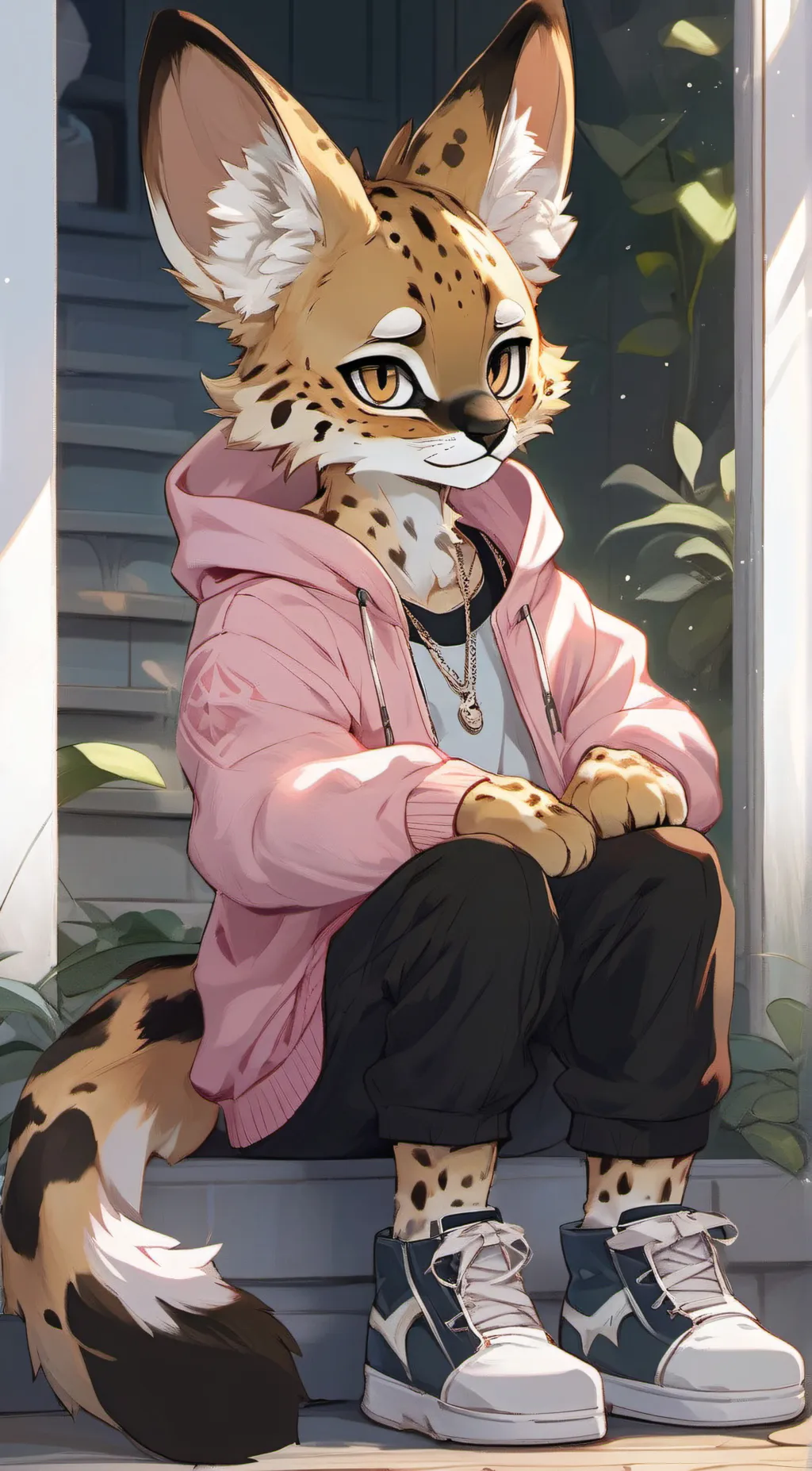 ai character: Olive  background