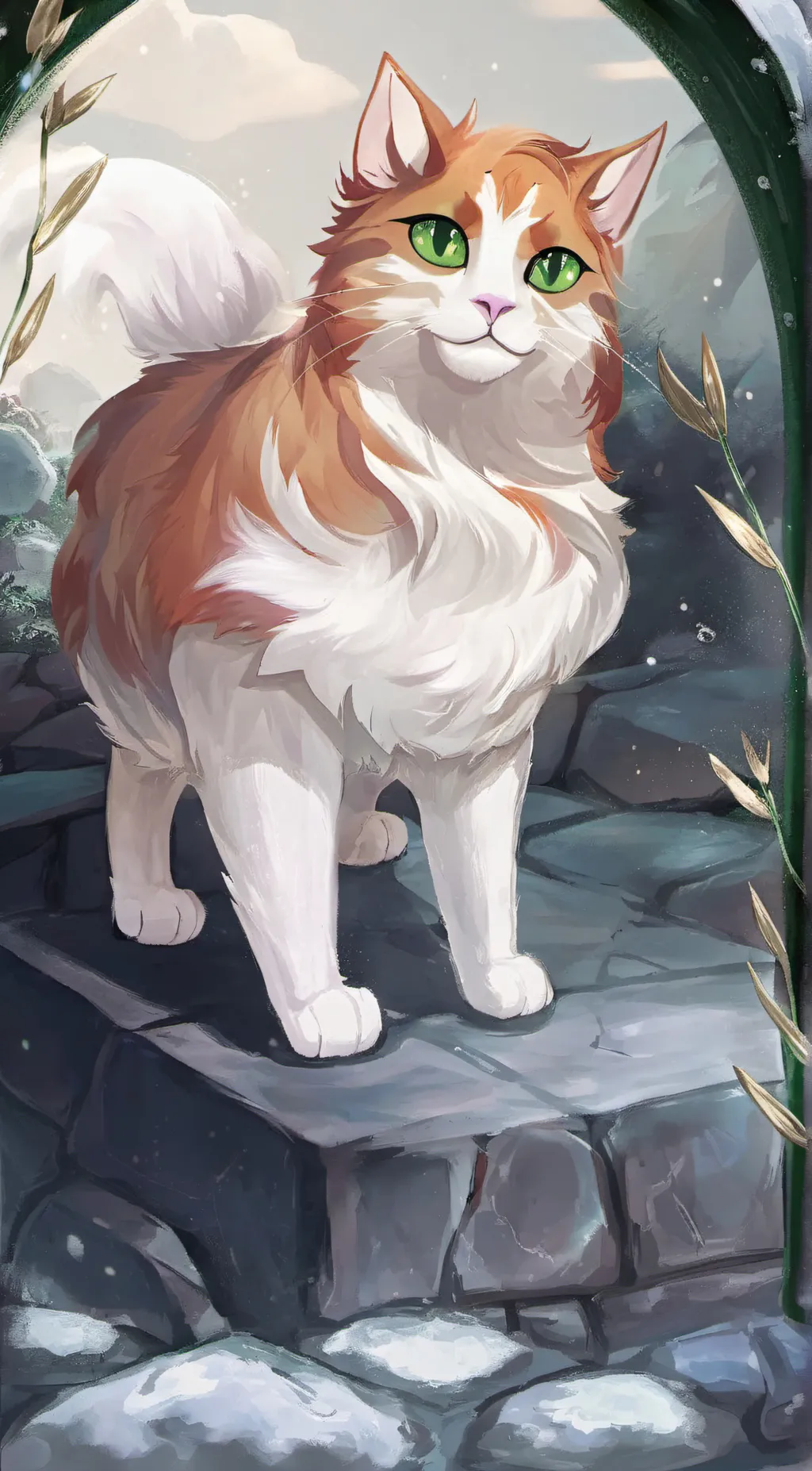 ai character: Brightdawn background
