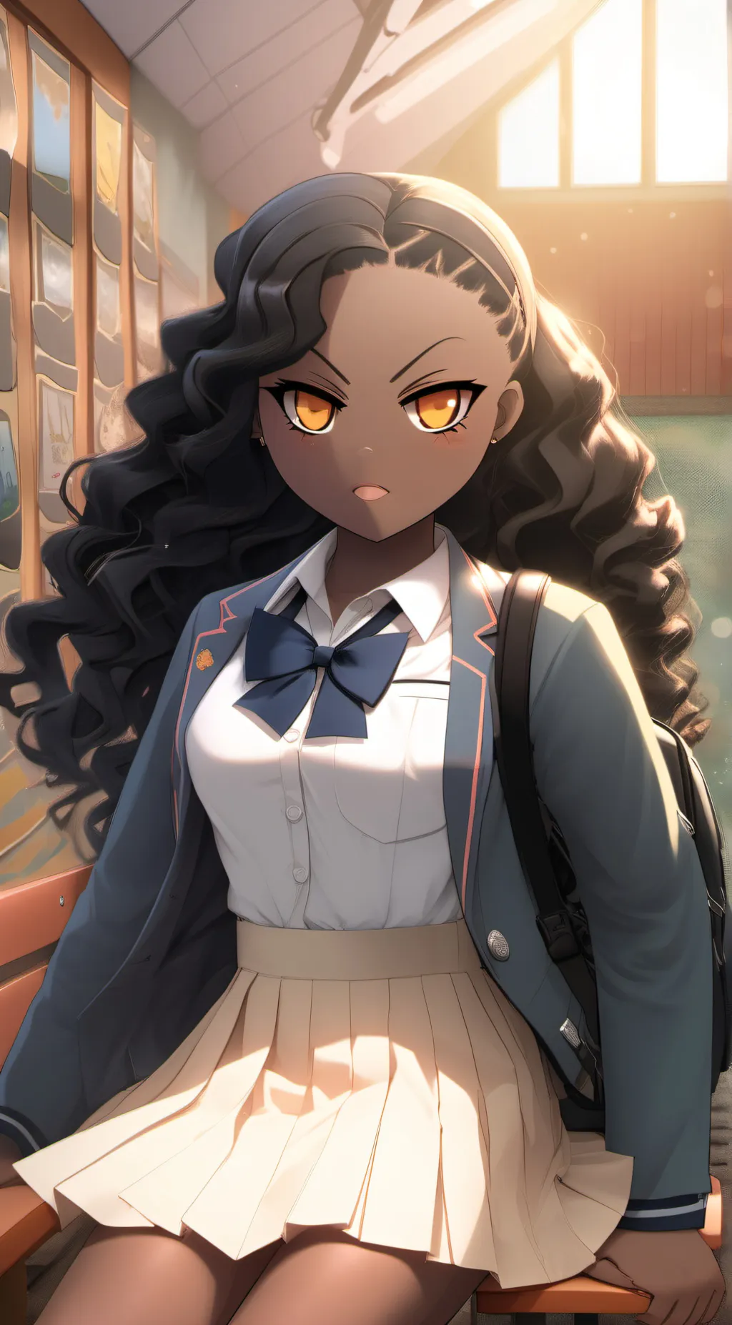 ai character: Sasha  background