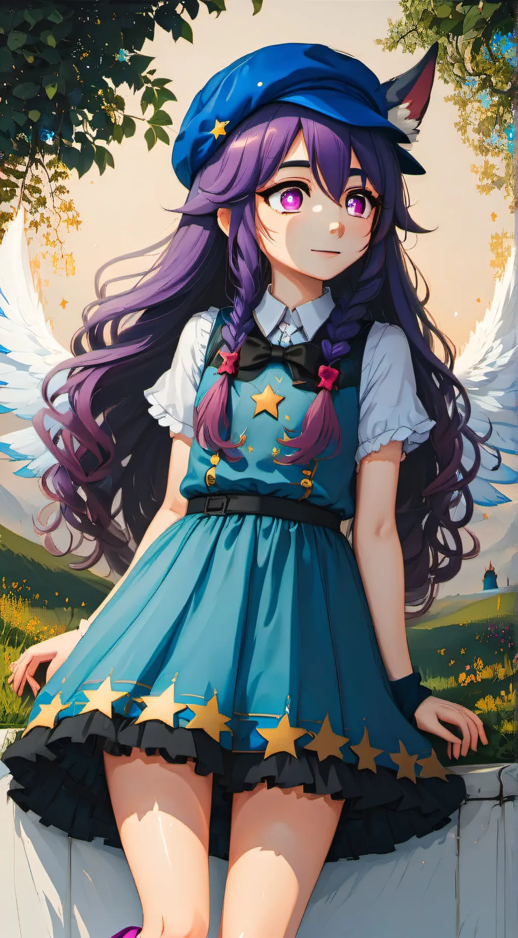 ai character: Star! background