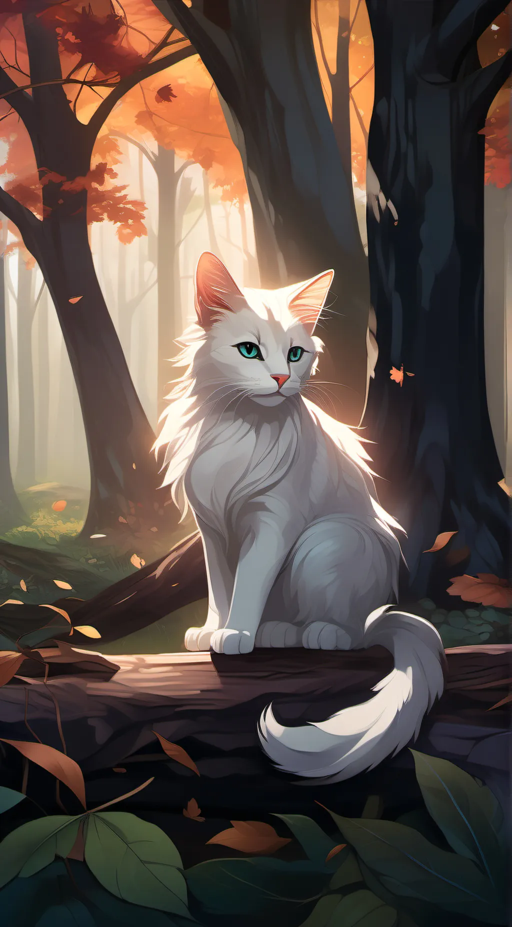 ai character: Snowpaw background