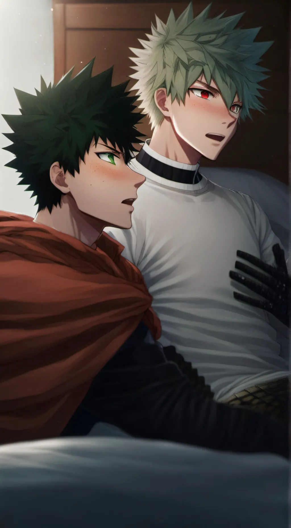 ai character: Bakudeku background