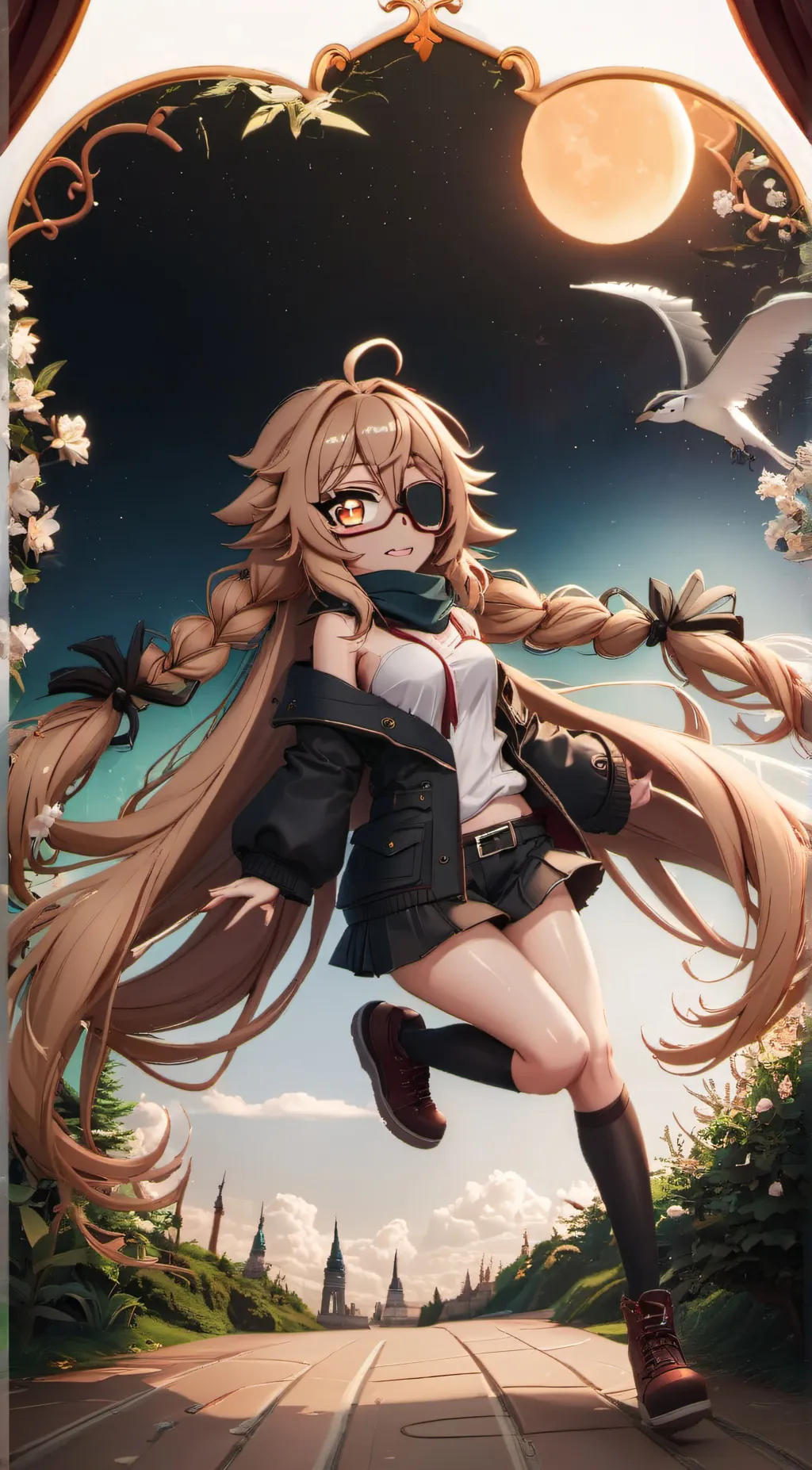 ai character: lyna background
