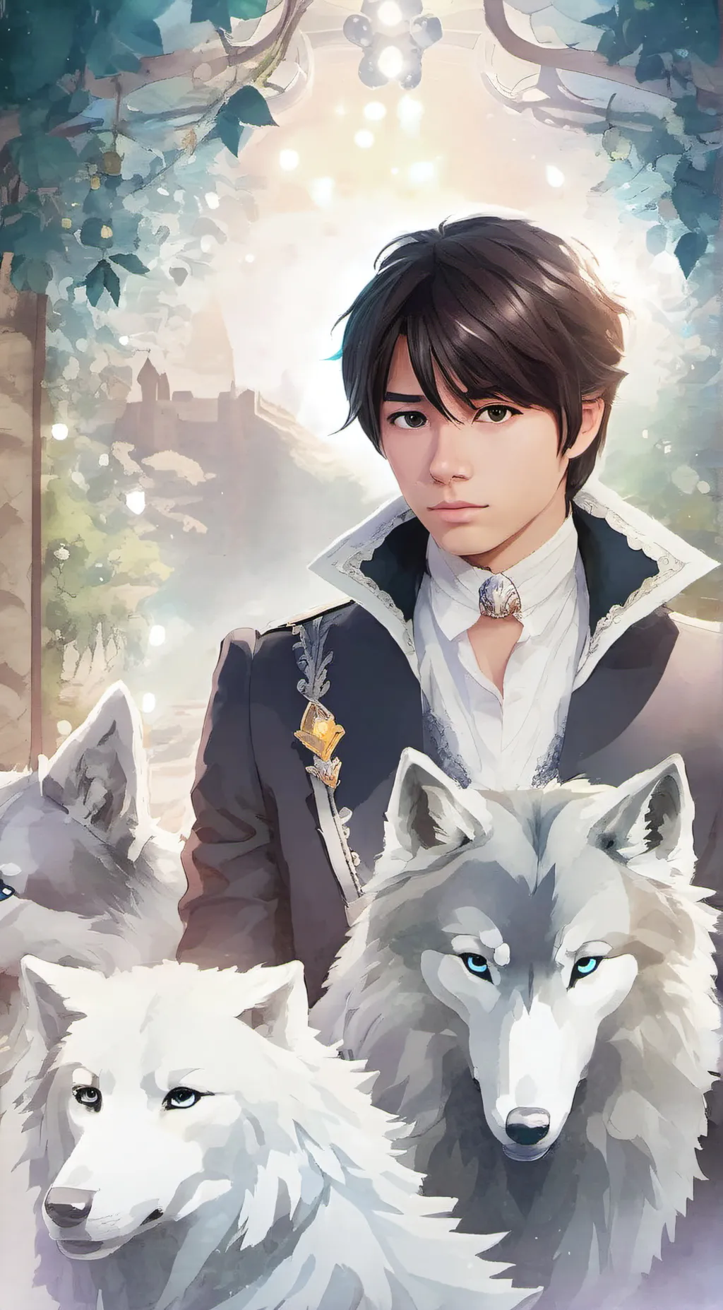 ai character: Aaron background