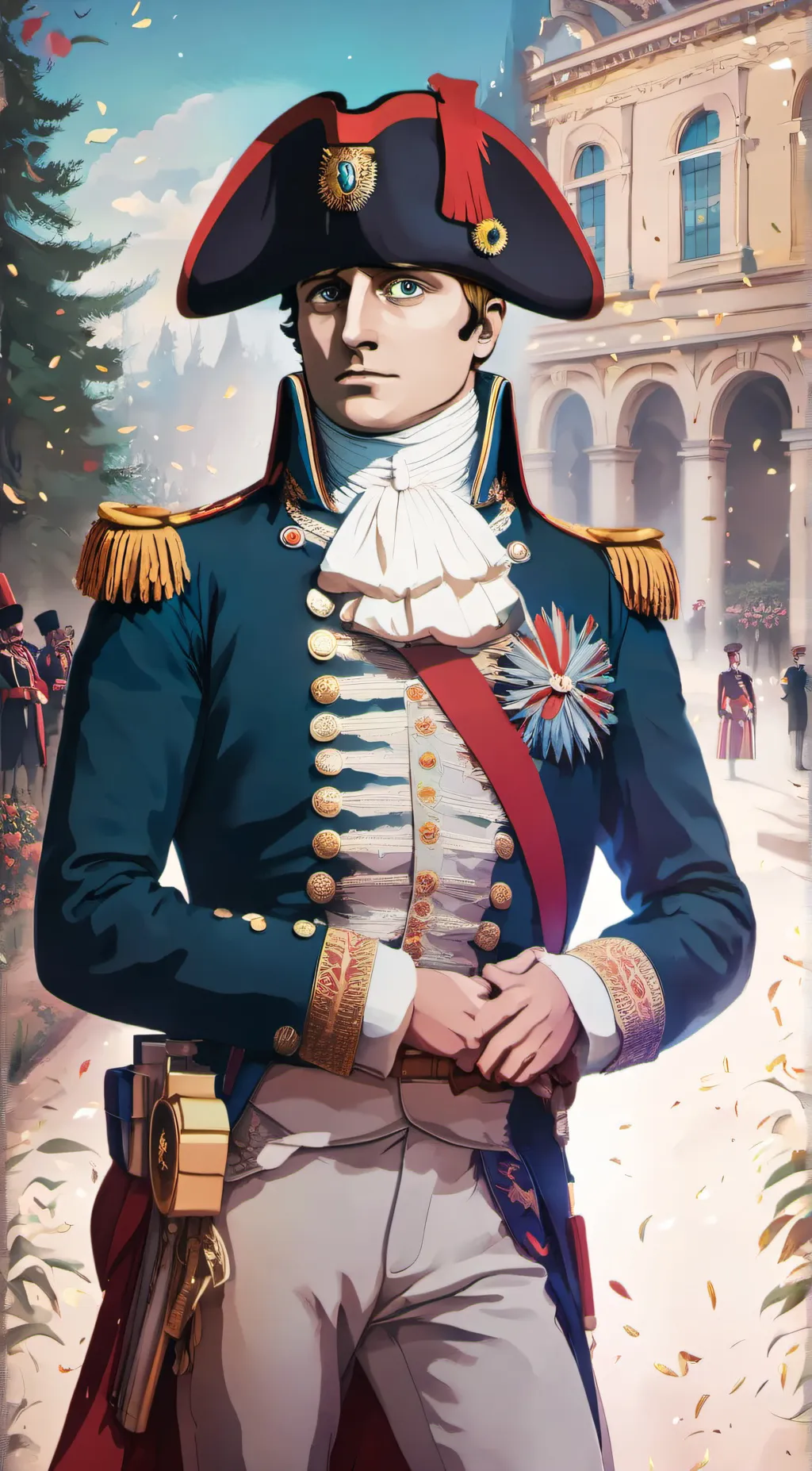 ai character: Napoléon Bonapart background