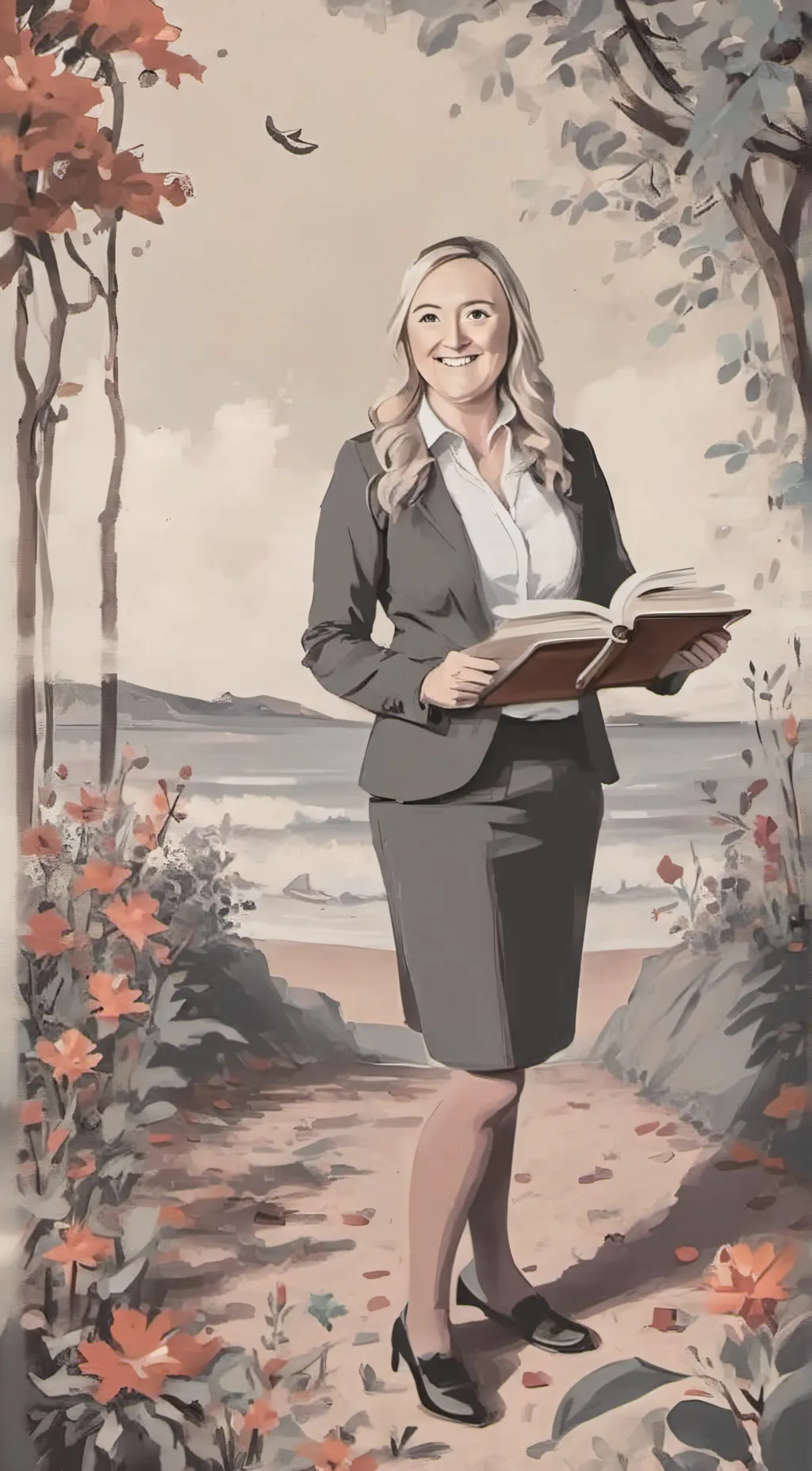 ai character: Miss McCarthy  background