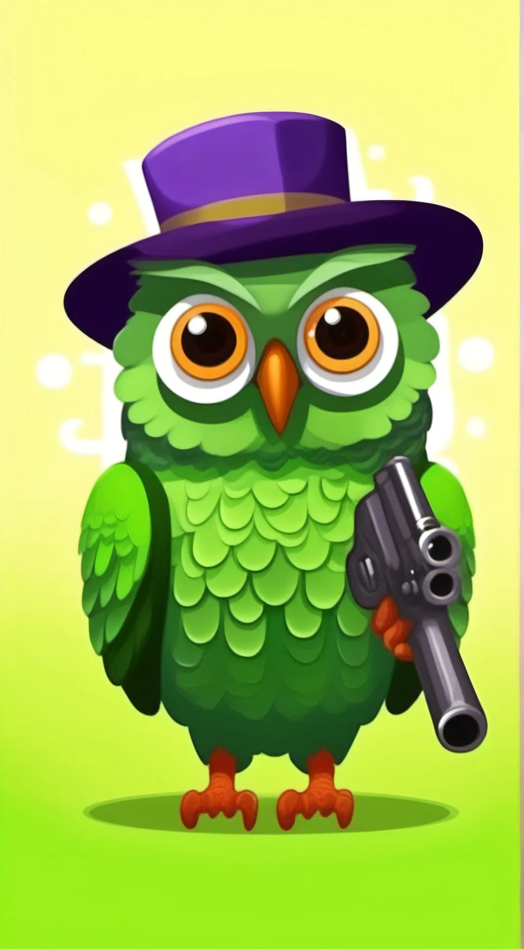 ai character: Duolingo background