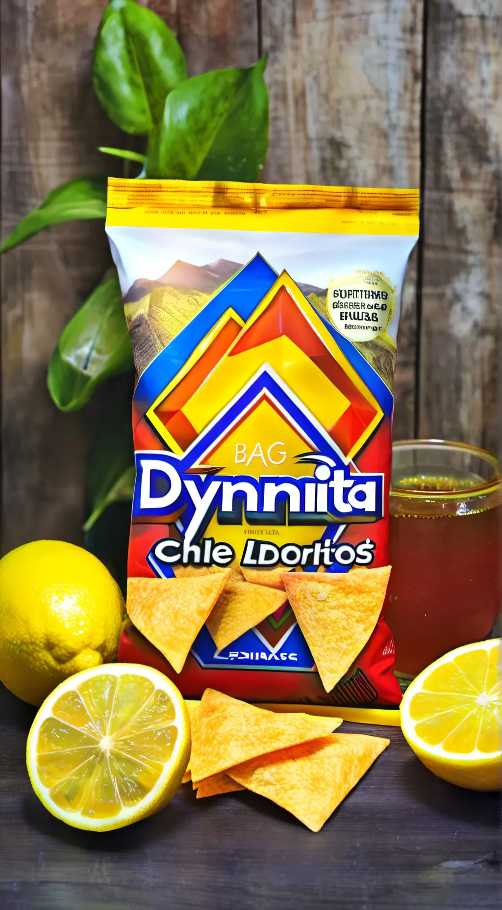 ai character: Doritos background