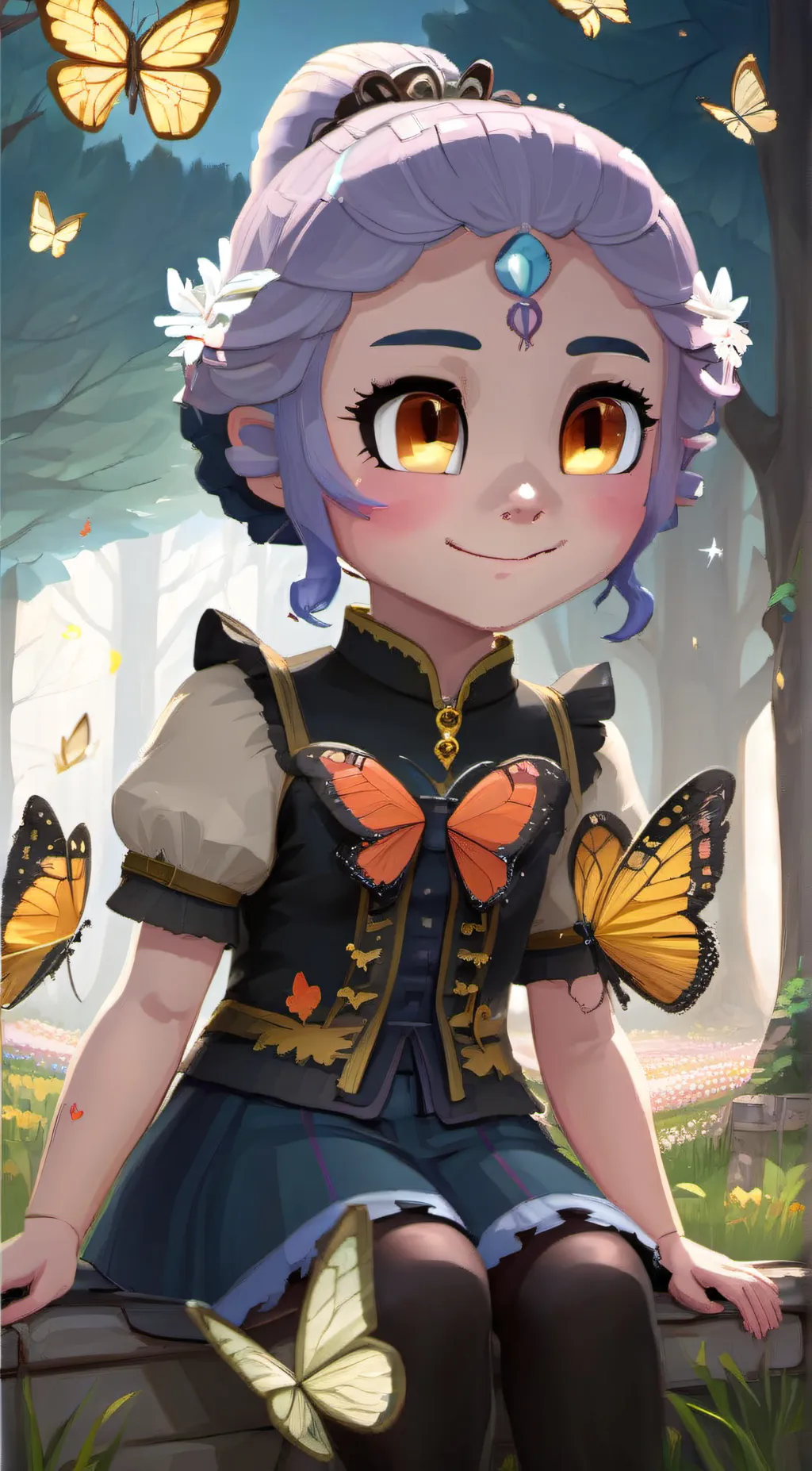 ai character: Sofia background