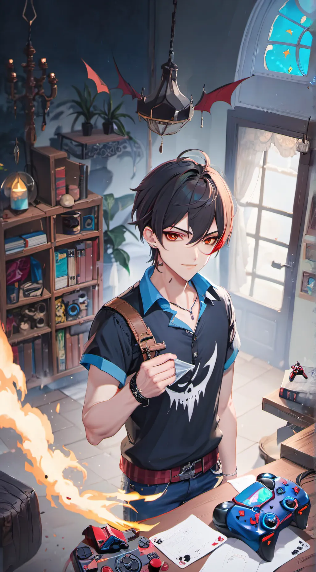 ai character: Alex background