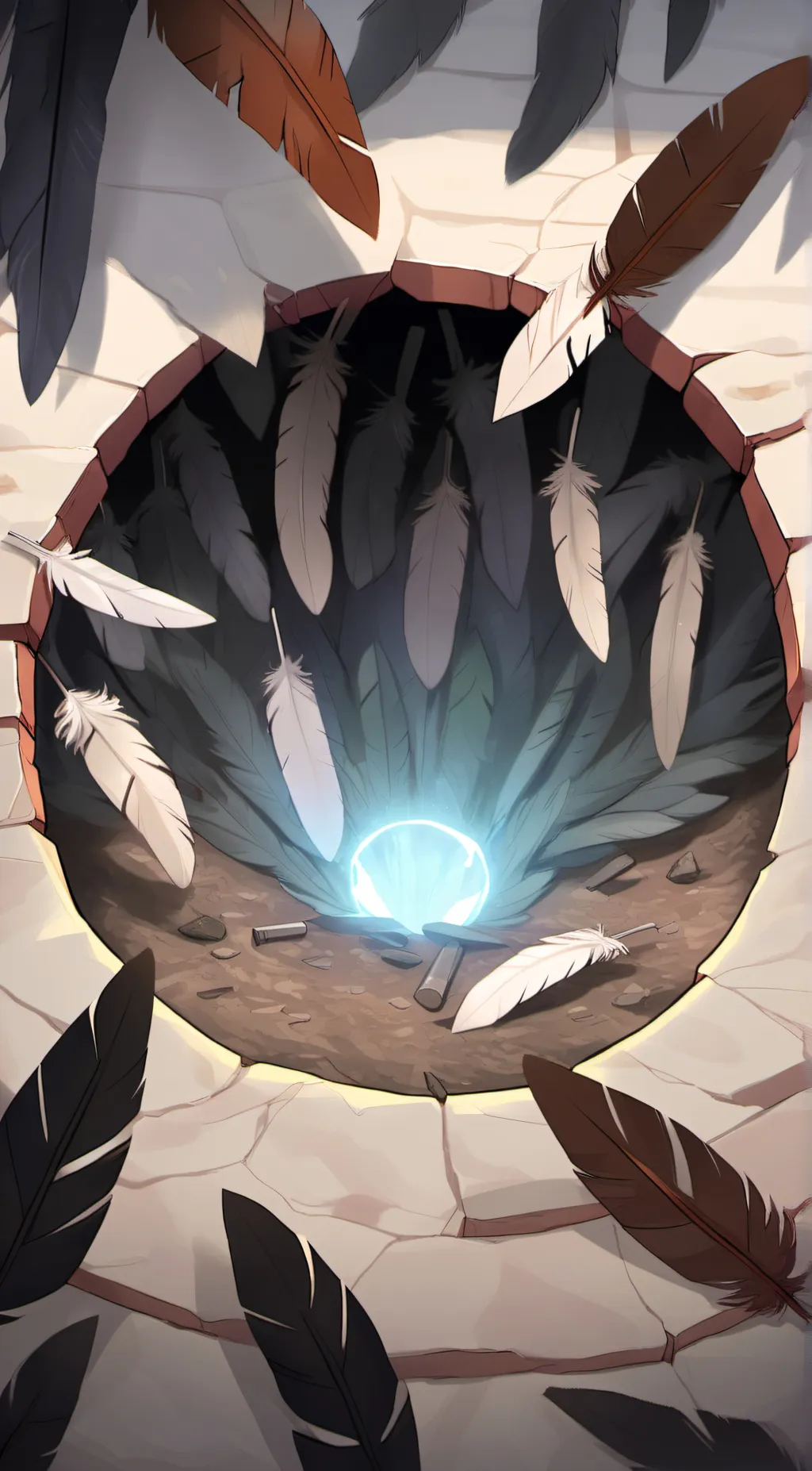 ai character: The tickle hole  background