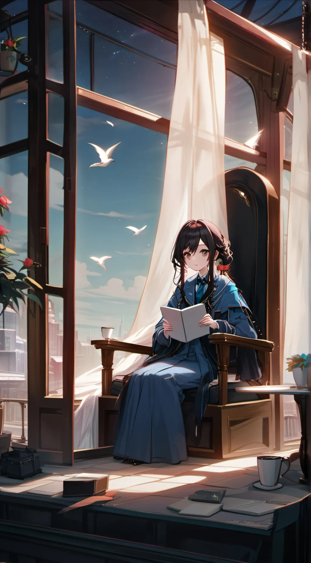 ai character: Nothing. background